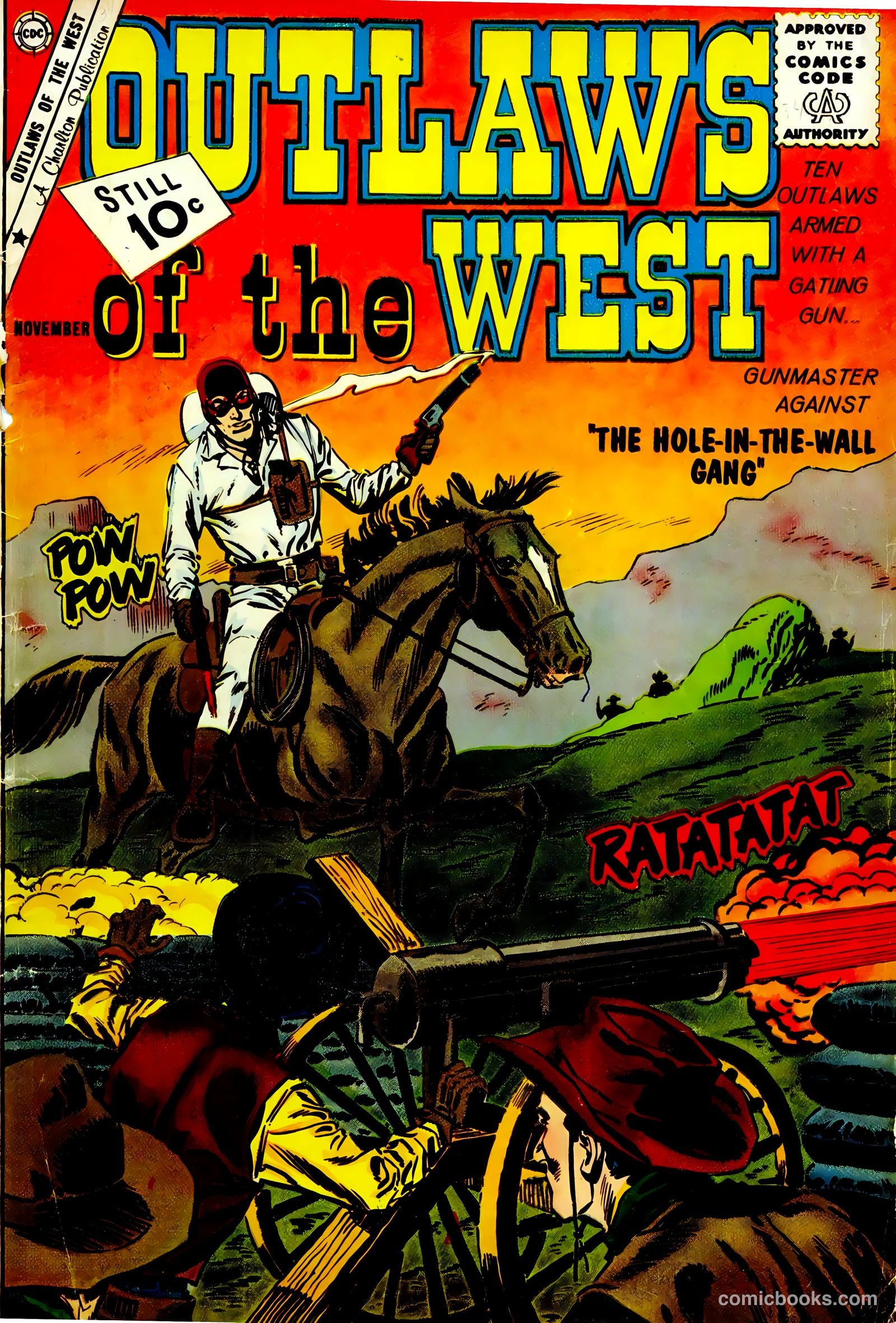 Outlaws of the West #34 (1961) — page 1 of 36