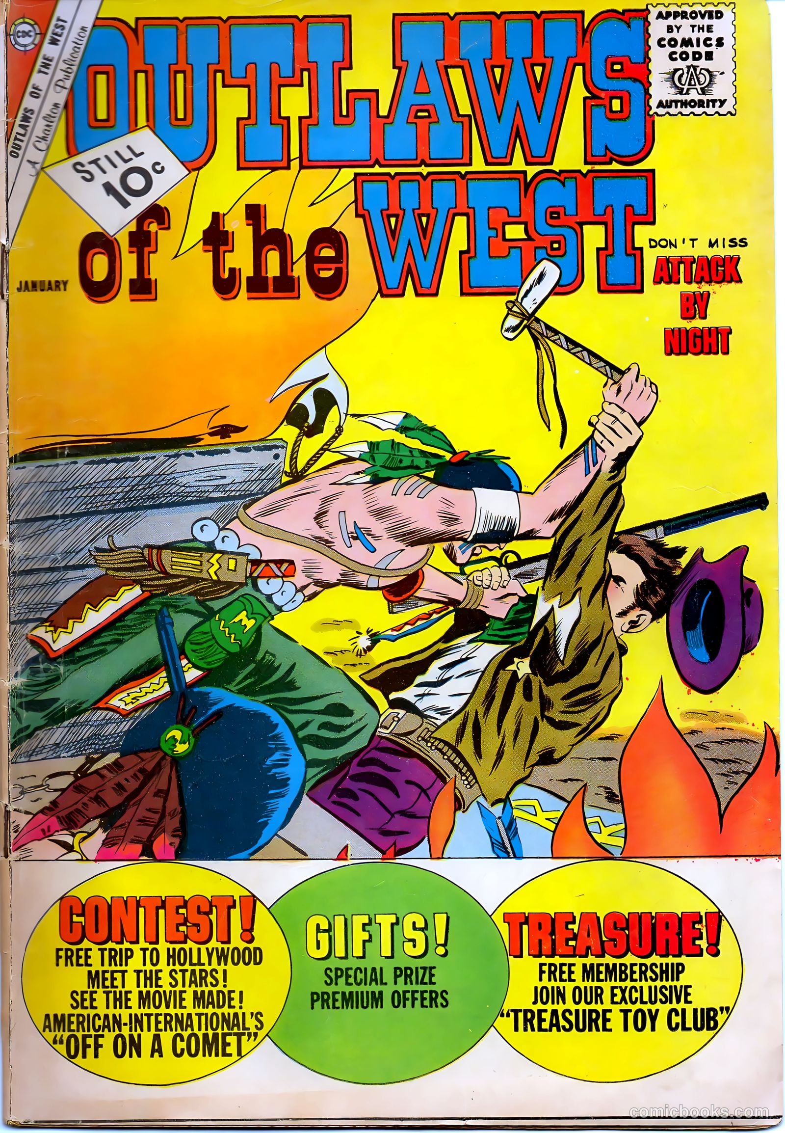 Outlaws of the West #35 (1962) — page 1 of 36