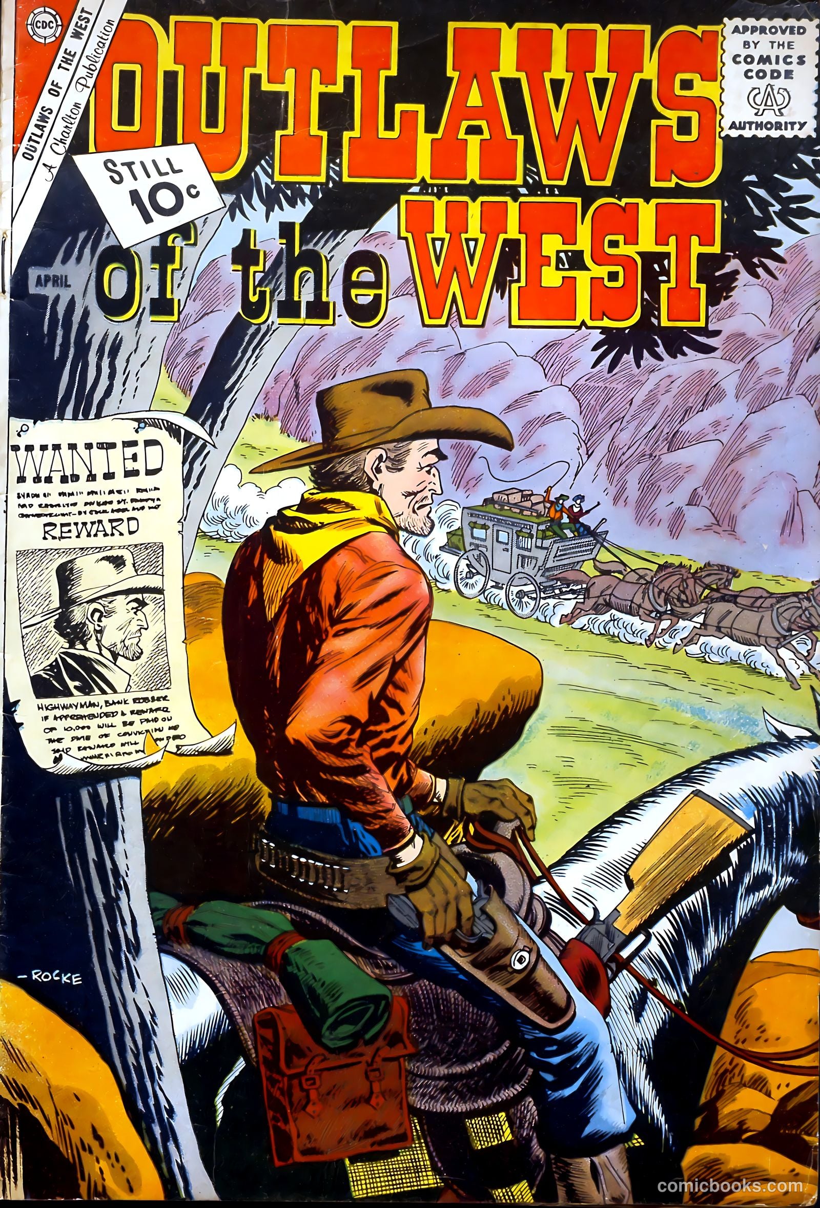 Outlaws of the West #36 (1962) — page 1 of 36