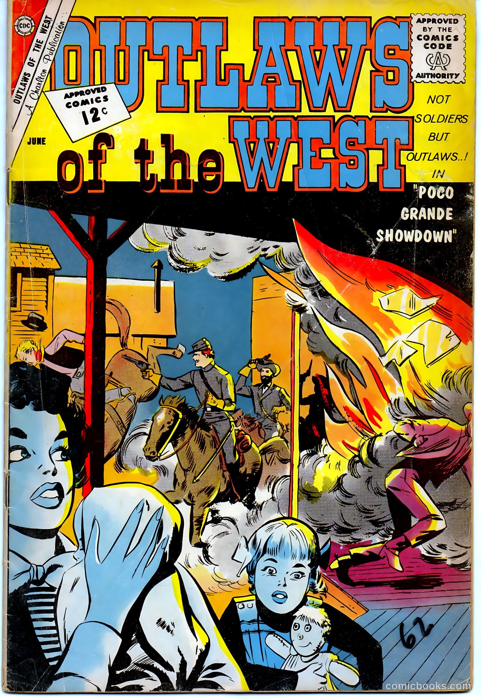 Outlaws of the West #37 (1962) — page 1 of 36