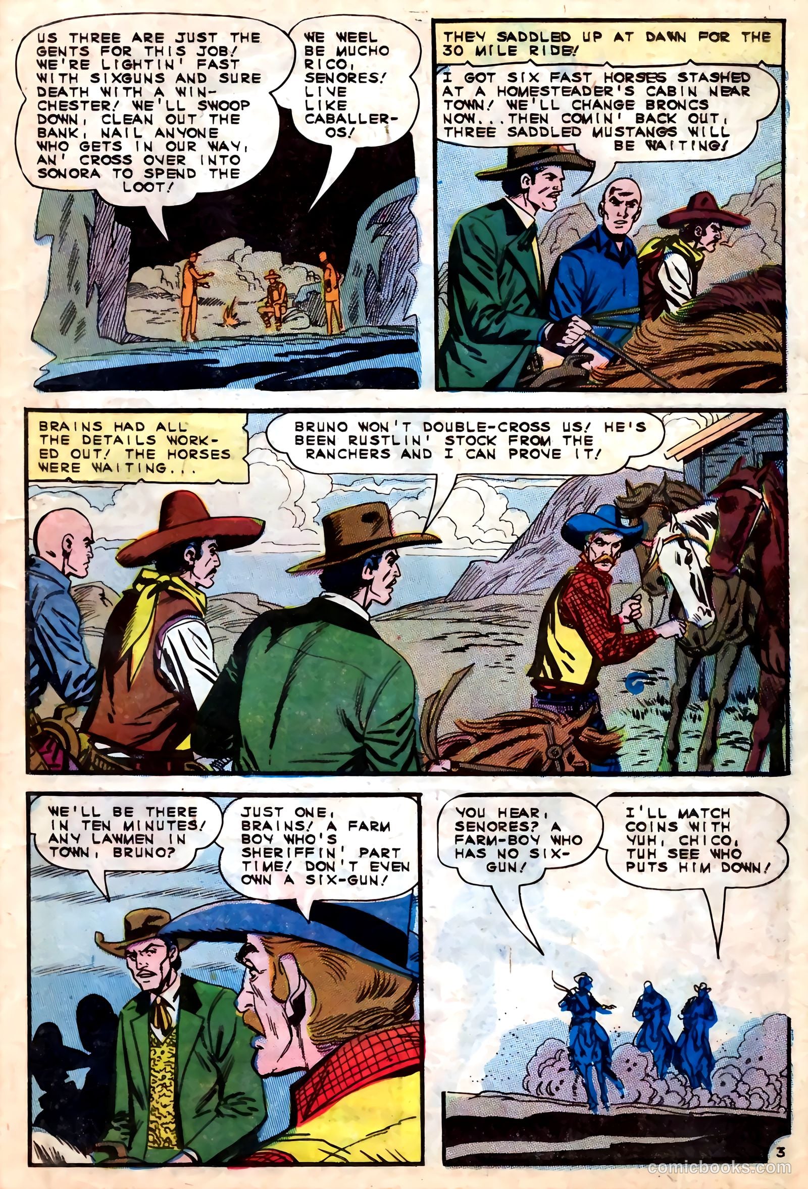 Outlaws of the West #55 (1965) — page 15
