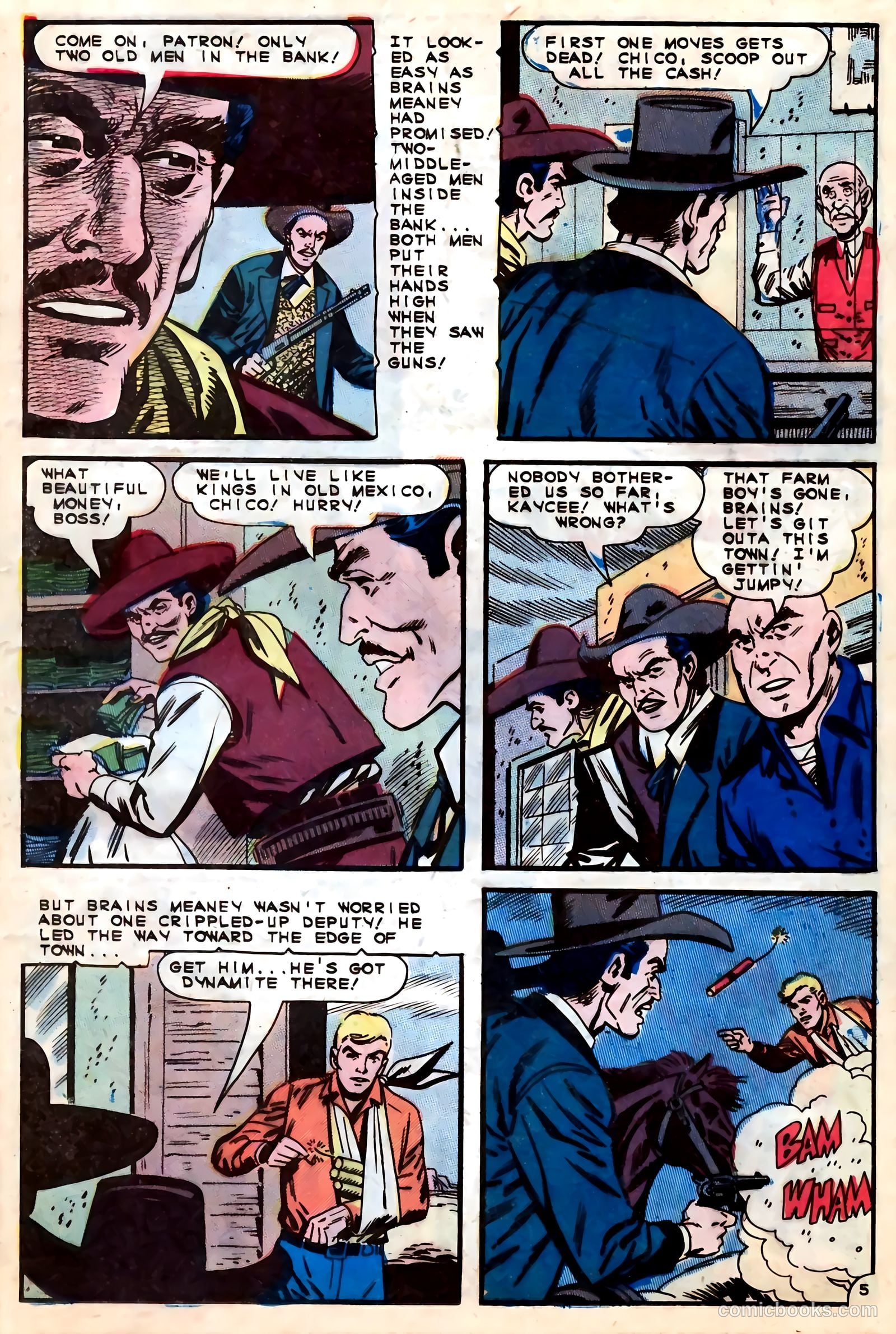 Outlaws of the West #55 (1965) — page 17