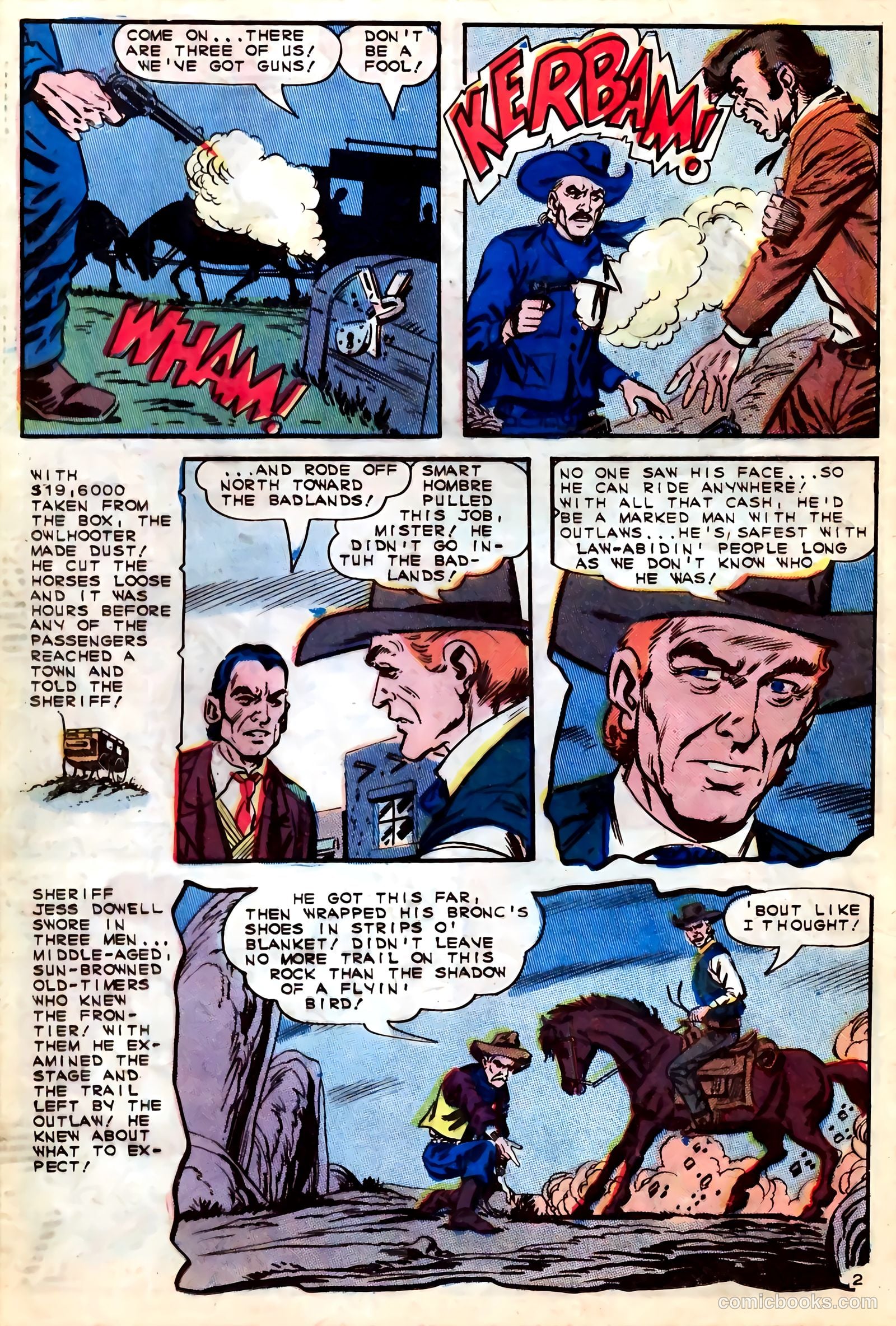 Outlaws of the West #55 (1965) — page 20
