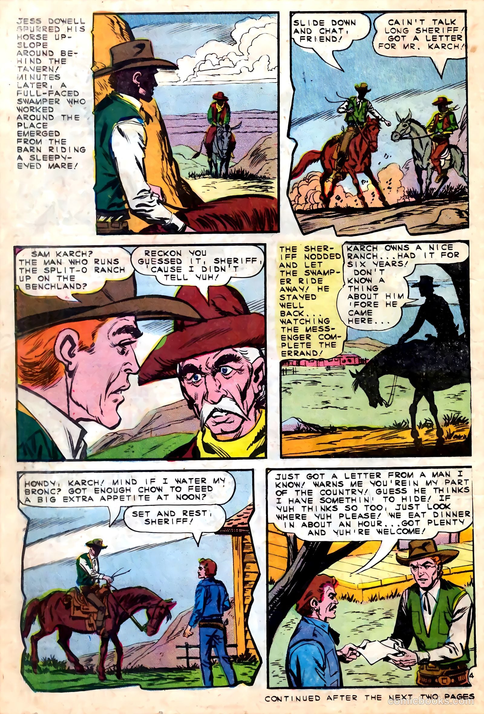 Outlaws of the West #55 (1965) — page 22