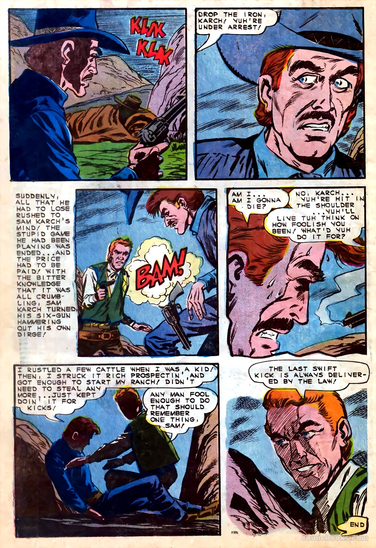 Outlaws of the West #55 (1965) — page 26