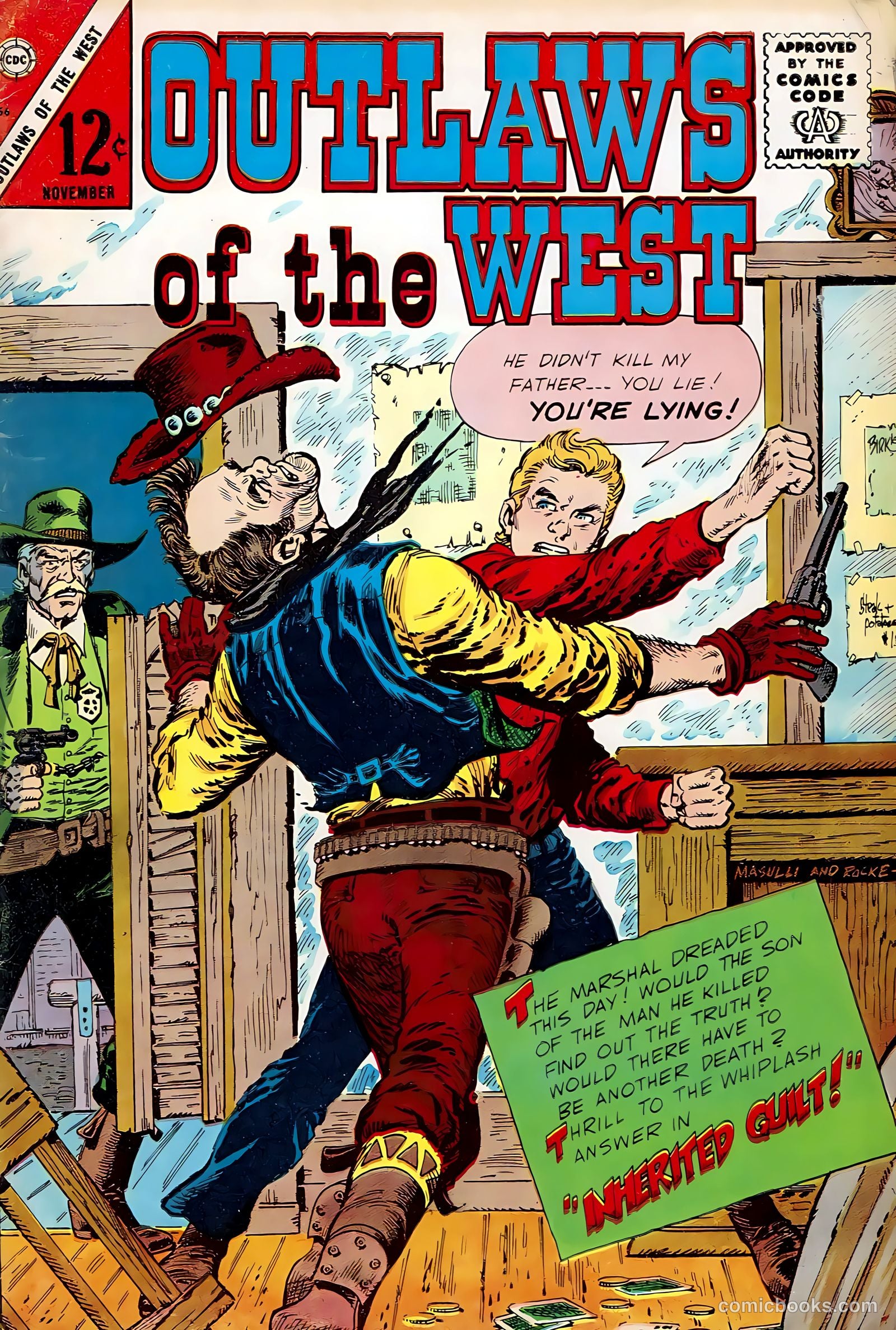 Outlaws of the West #56 cover