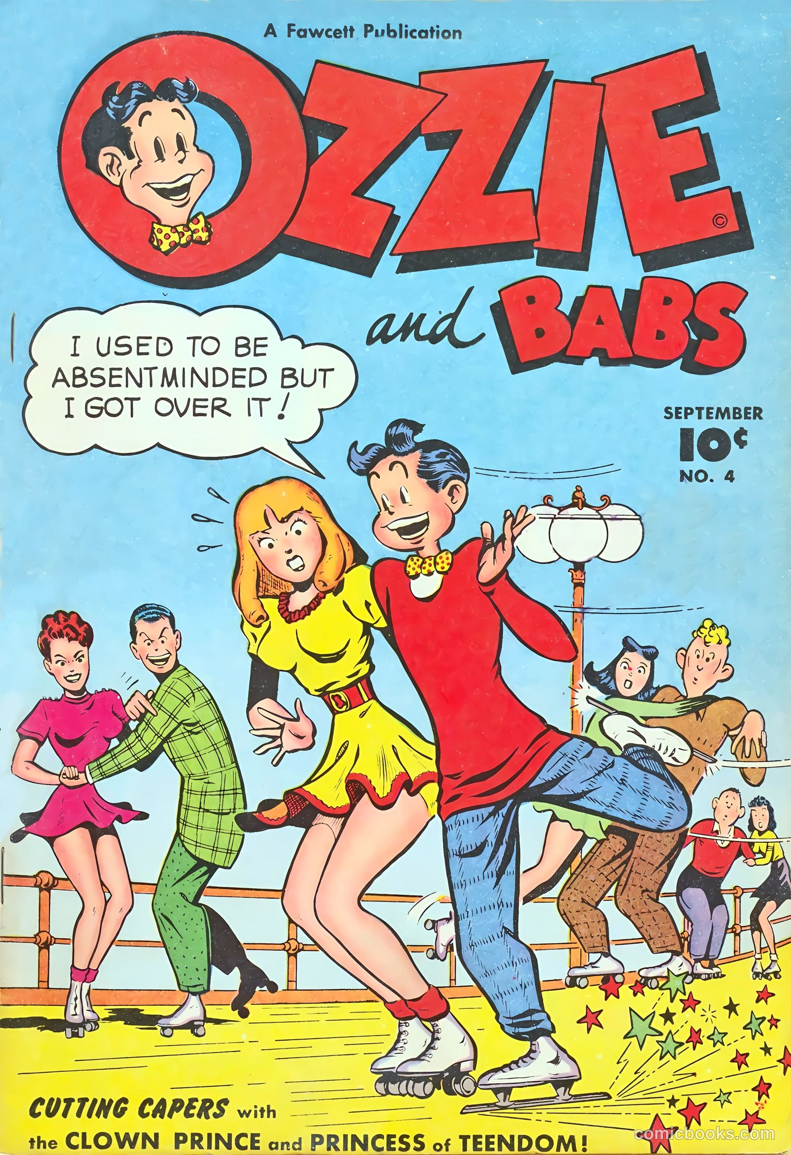 Ozzie and Babs #4 cover