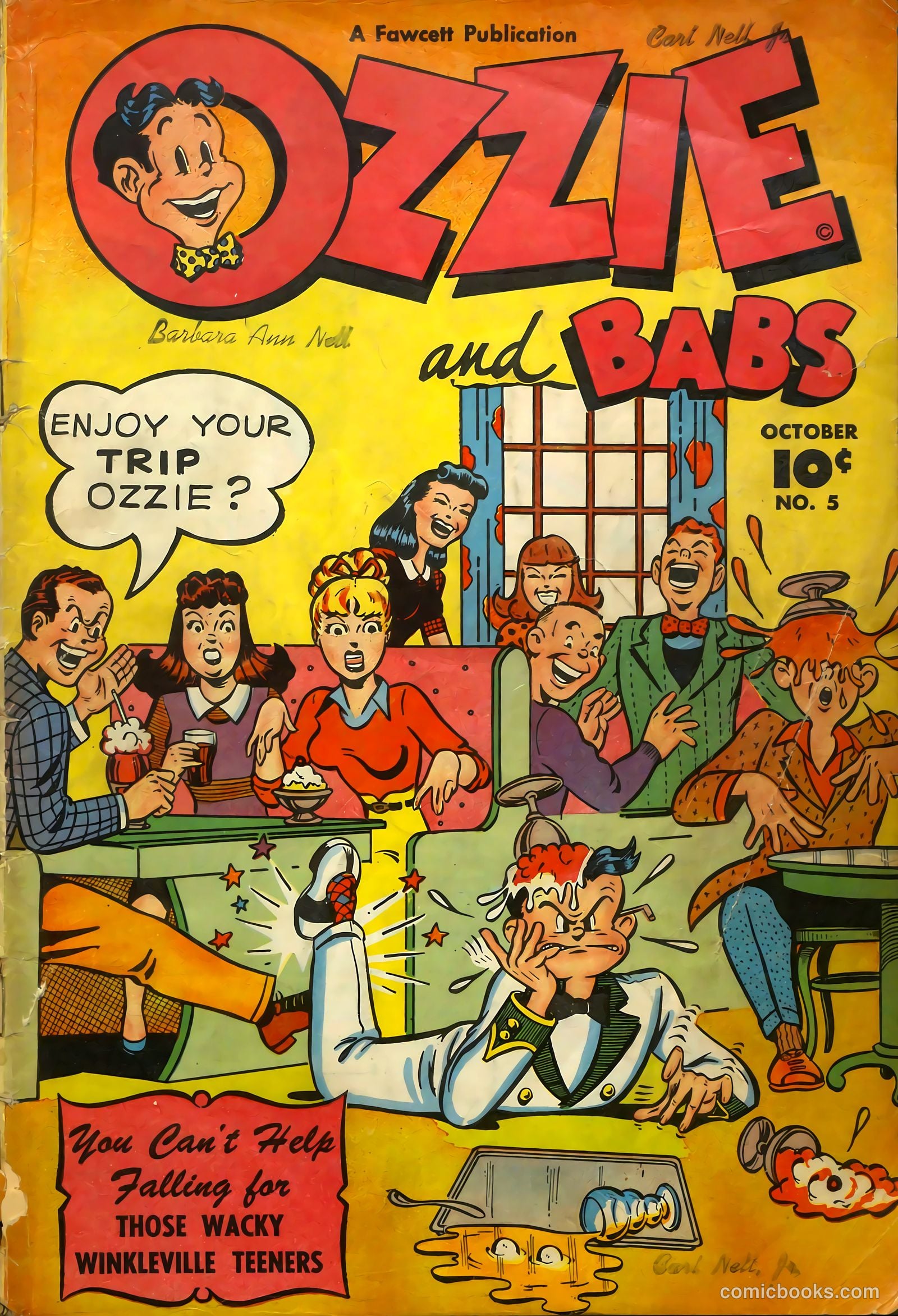 Ozzie and Babs #5 (1948) — page 1 of 52
