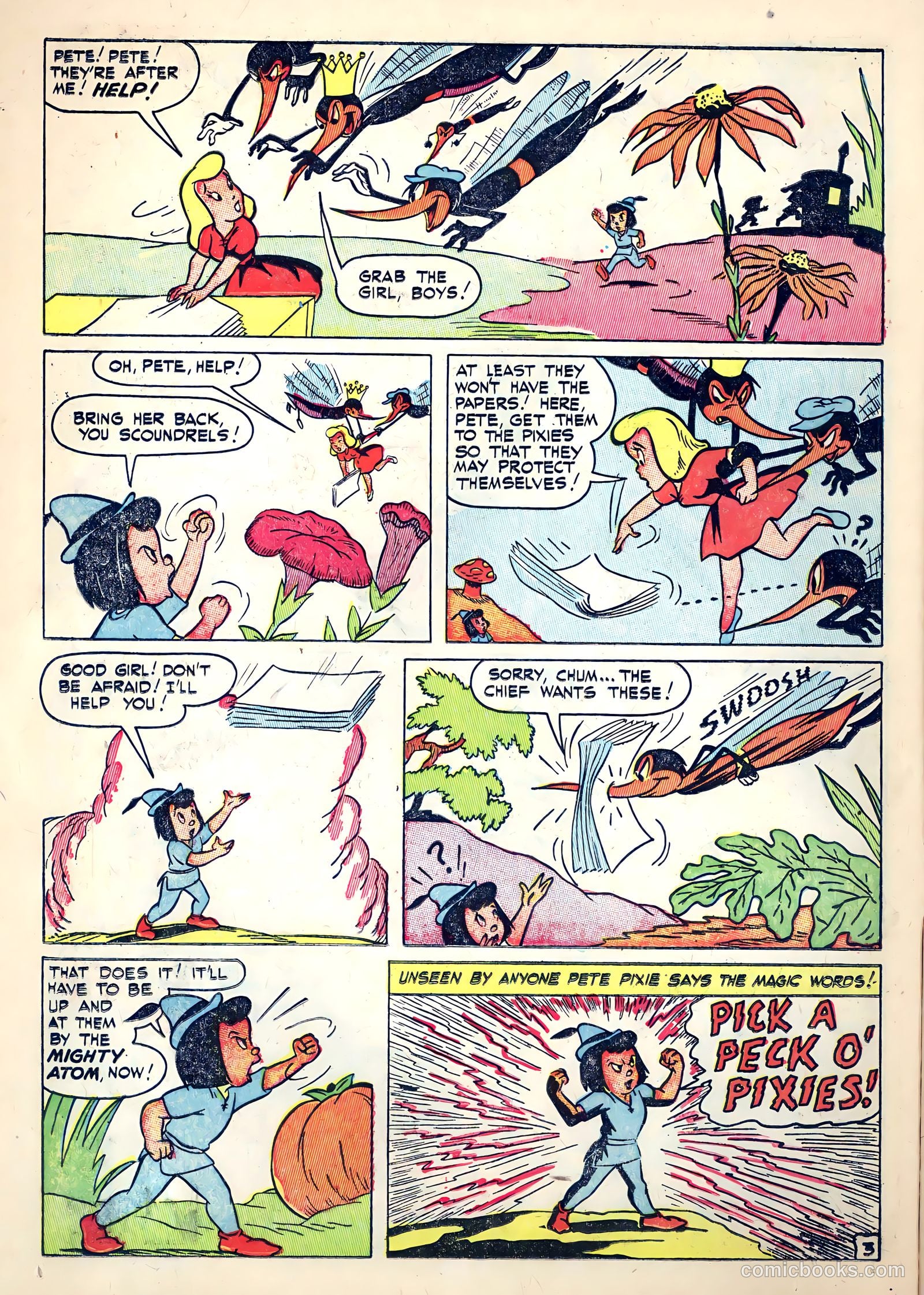 Pee-Wee Pixies #8 (1958) — page 6 of 36