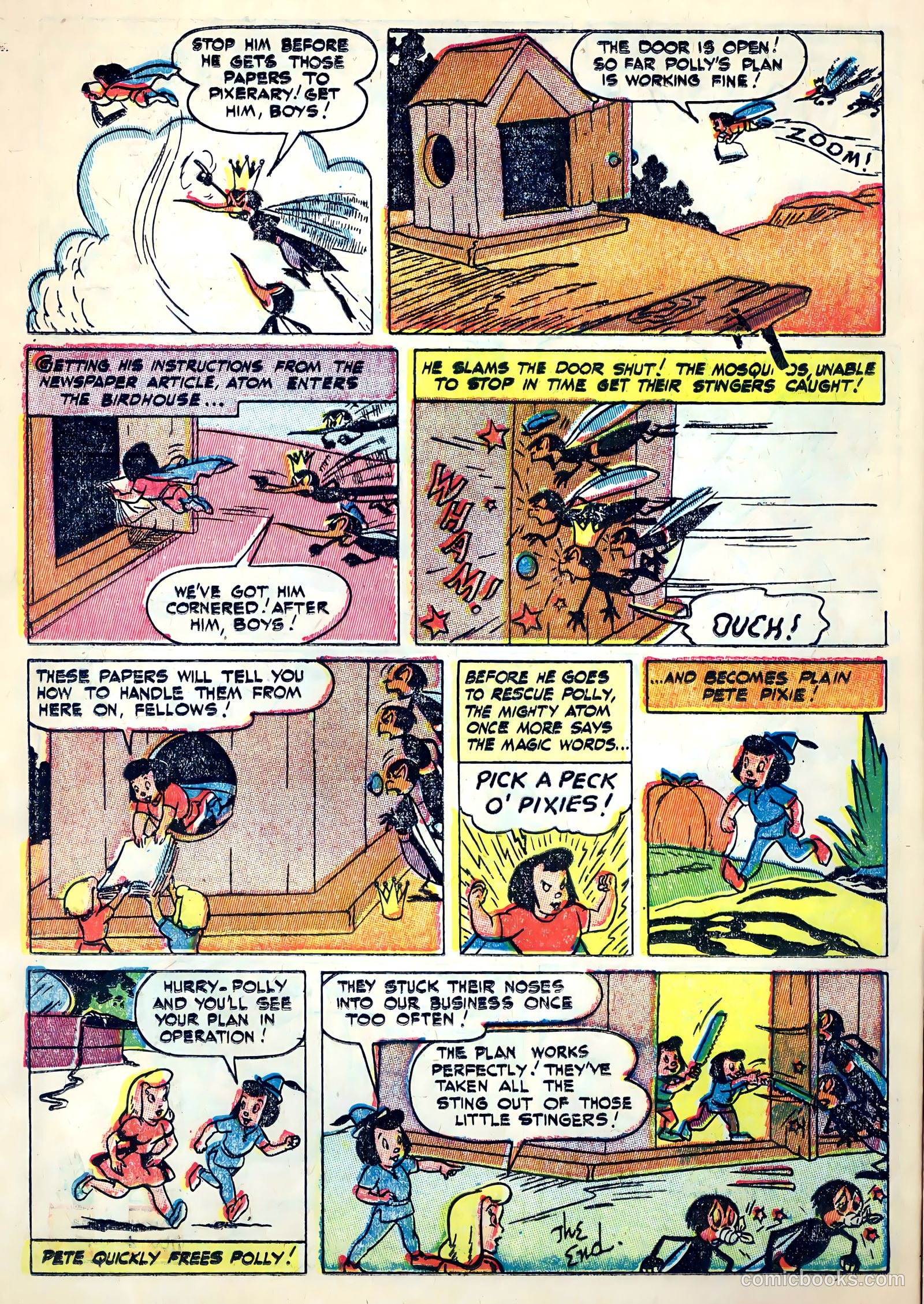 Pee-Wee Pixies #8 (1958) — page 8 of 36