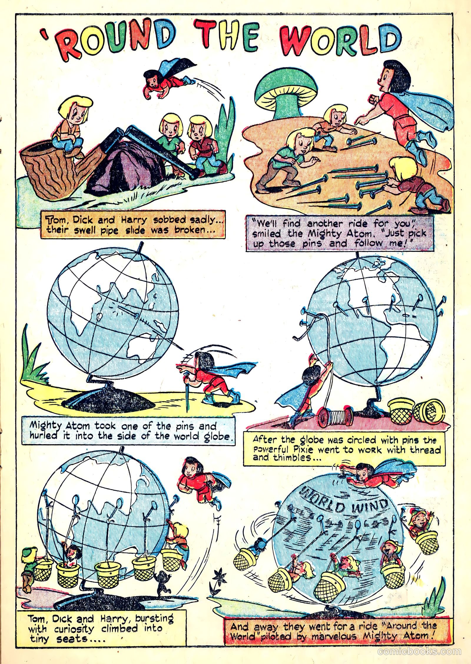 Pee-Wee Pixies #8 (1958) — page 9 of 36
