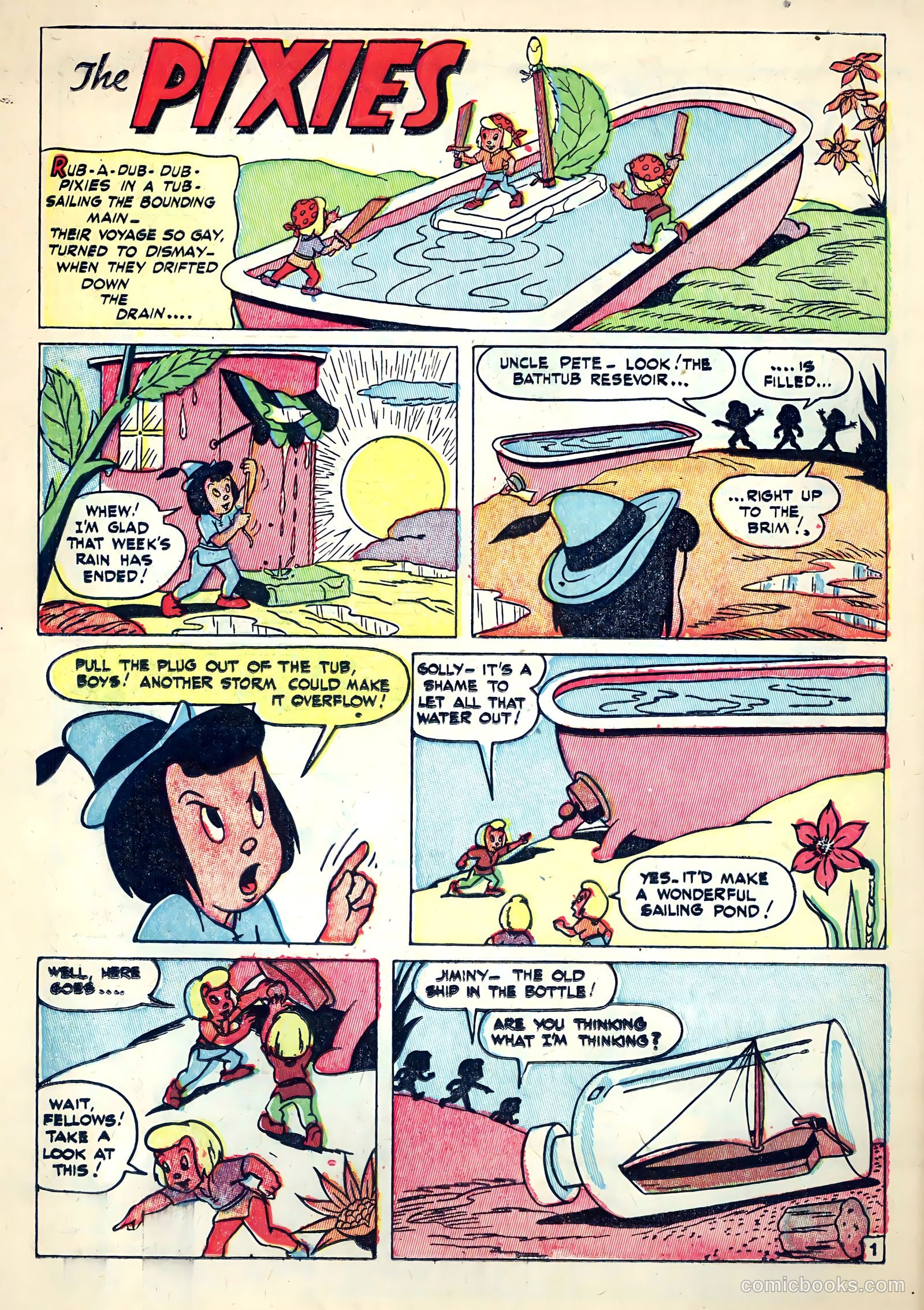 Pee-Wee Pixies #8 (1958) — page 10 of 36