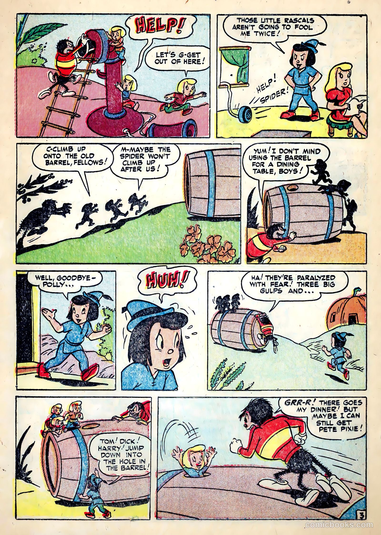 Pee-Wee Pixies #8 (1958) — page 17 of 36