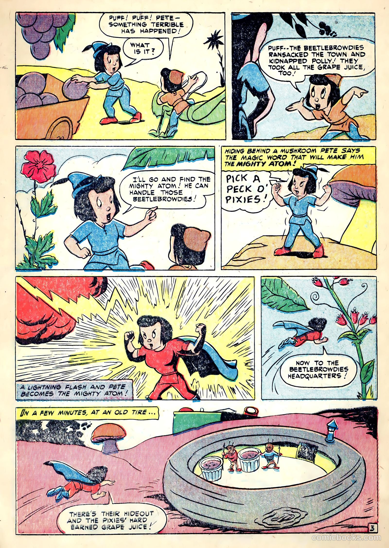Pee-Wee Pixies #8 (1958) — page 21 of 36