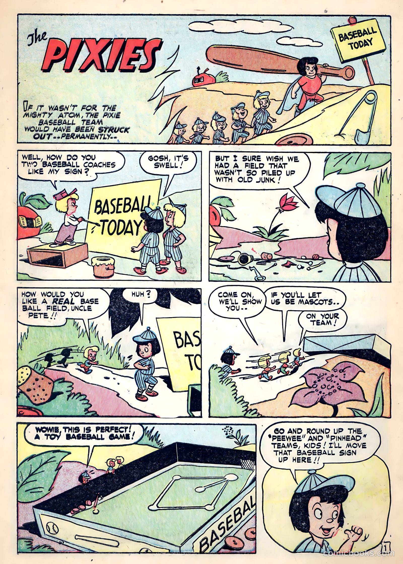 Pee-Wee Pixies #8 (1958) — page 24 of 36