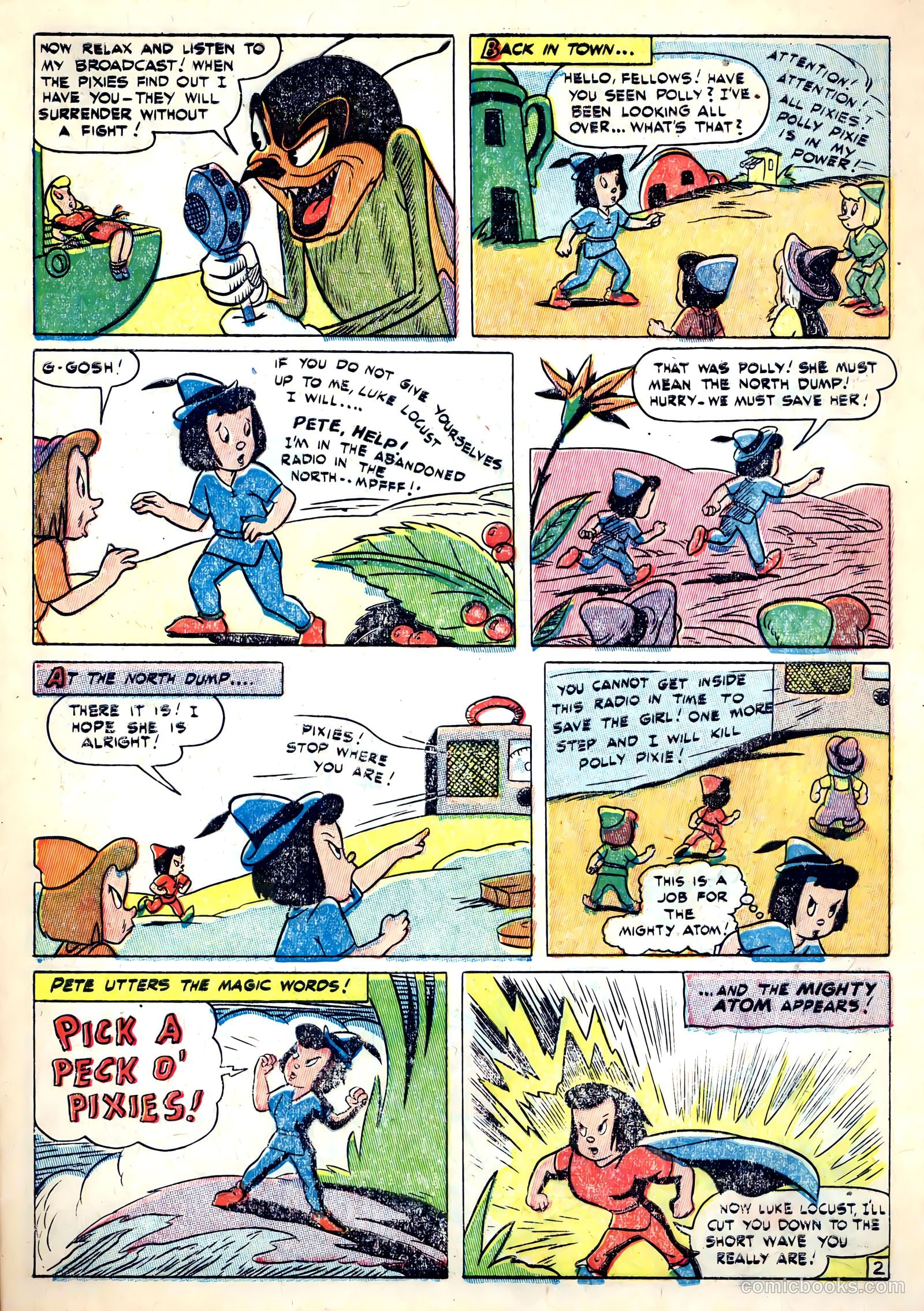 Pee-Wee Pixies #8 (1958) — page 36 of 36