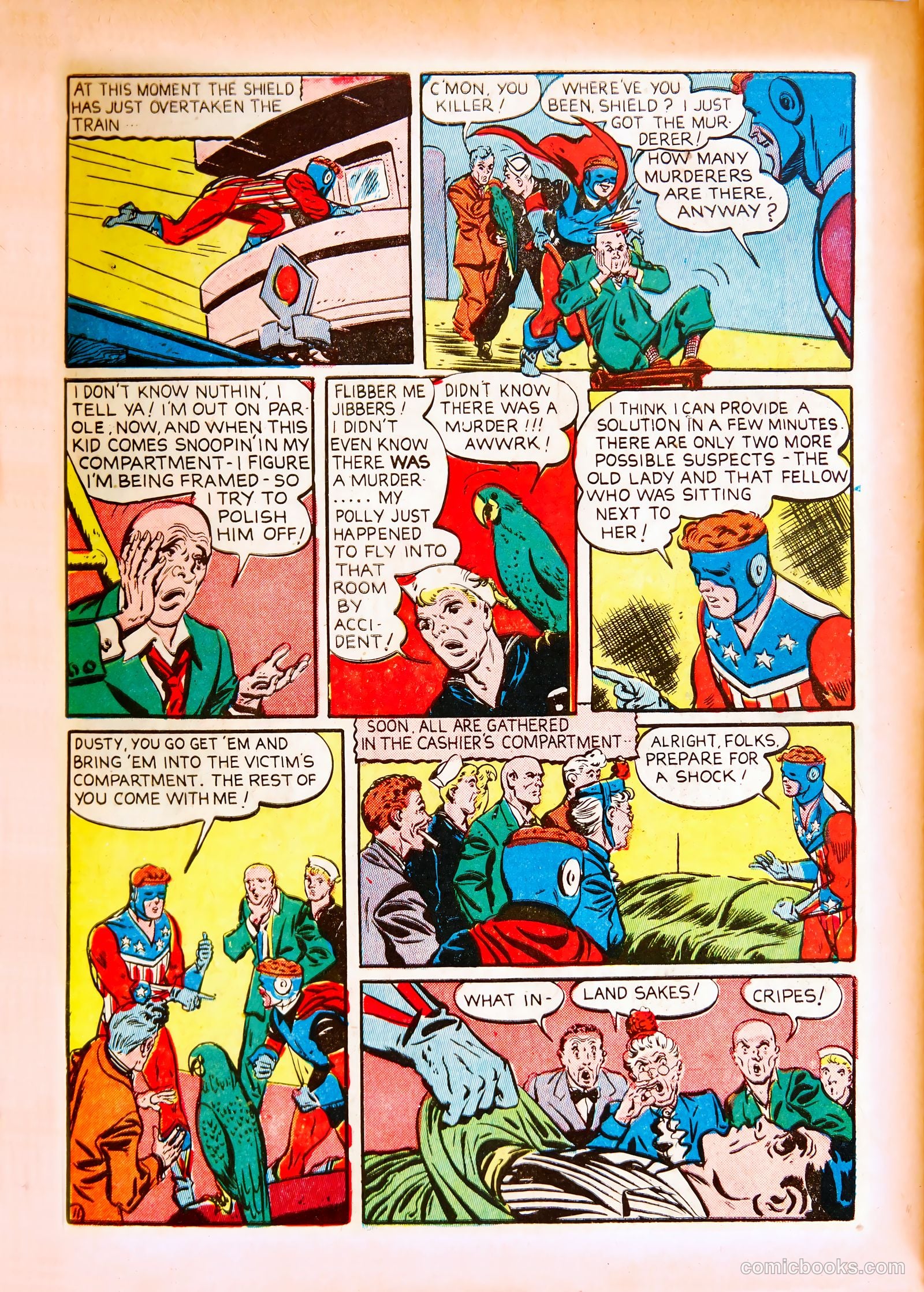 Pep Comics #23 (1942) — page 13