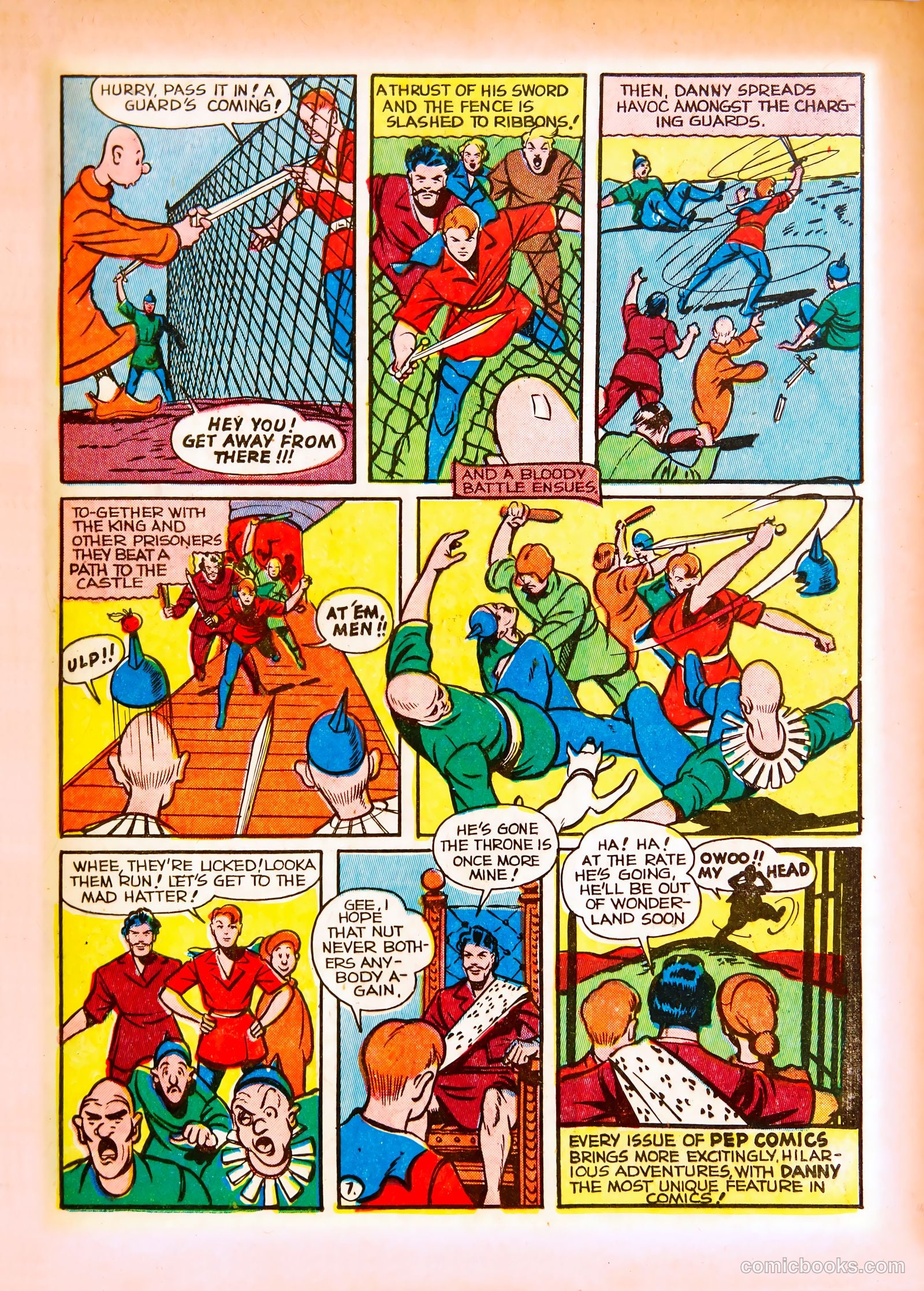 Pep Comics #23 (1942) — page 33