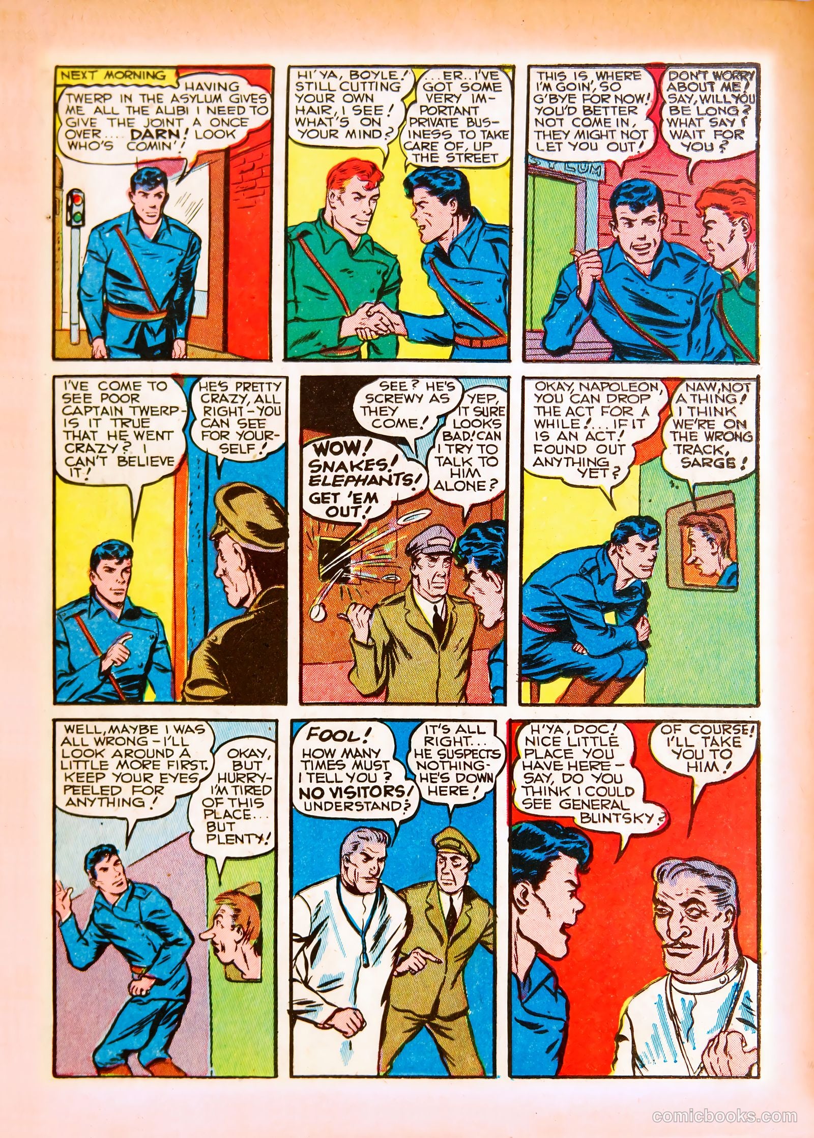 Pep Comics #23 (1942) — page 37