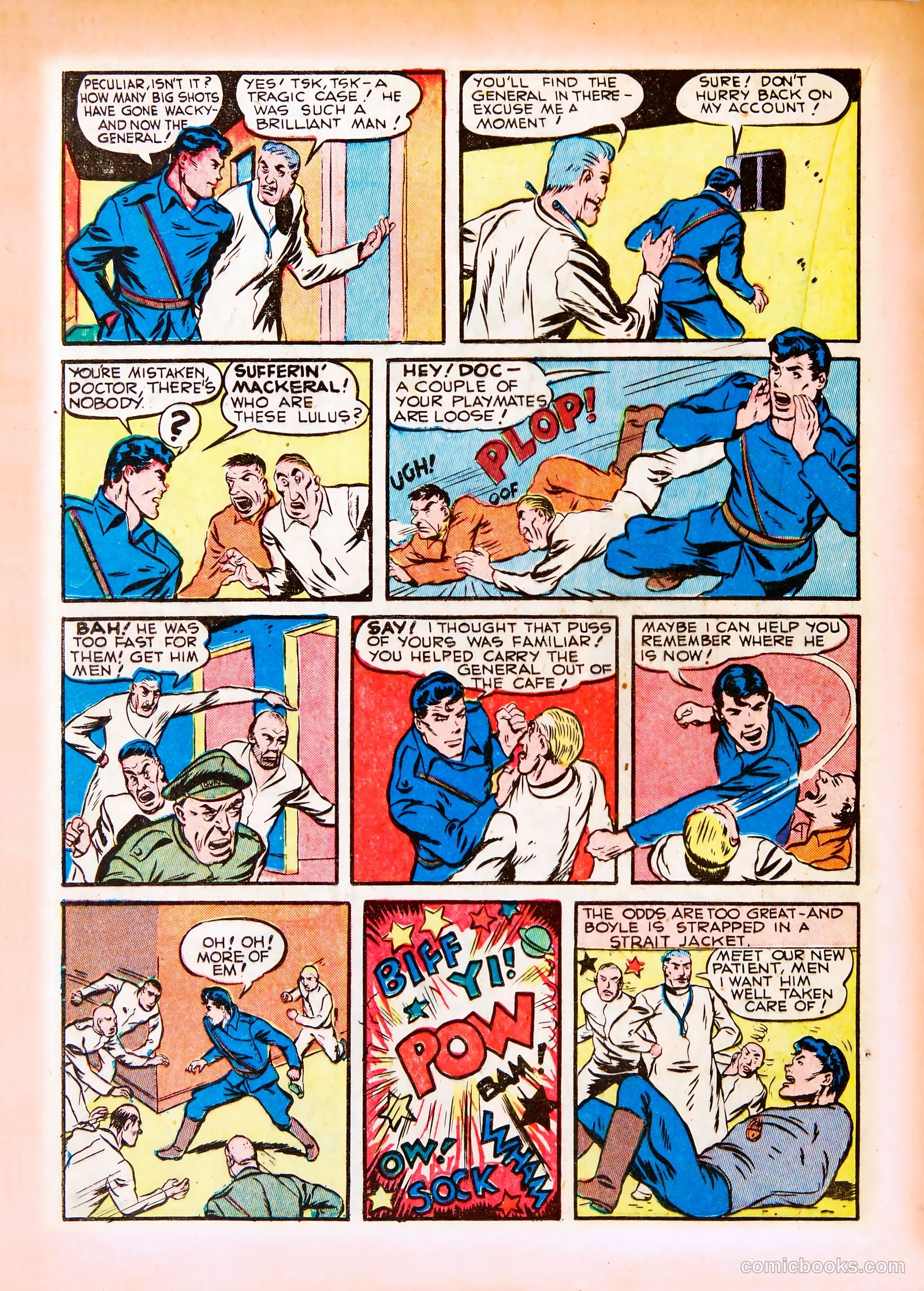 Pep Comics #23 (1942) — page 38