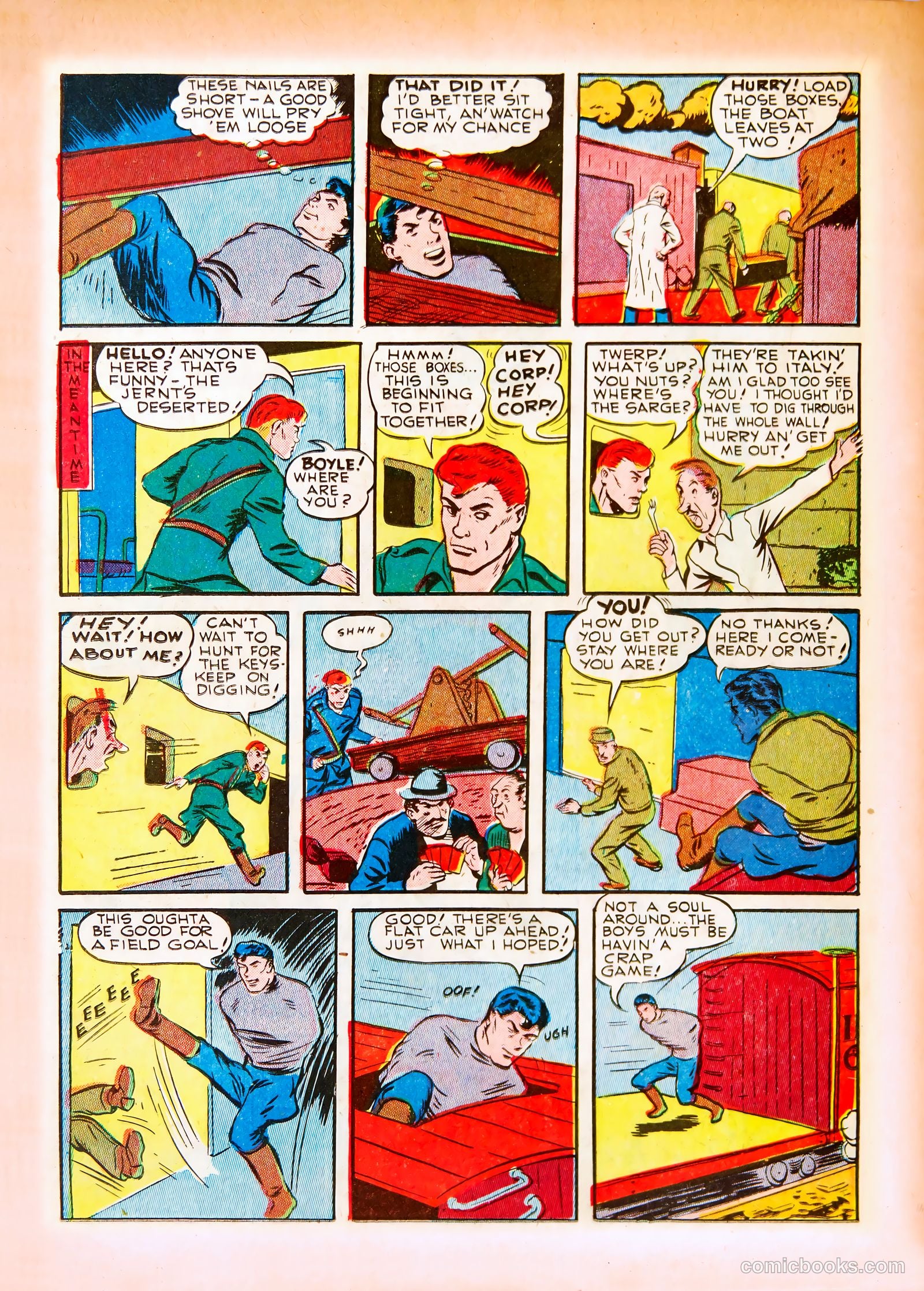 Pep Comics #23 (1942) — page 40
