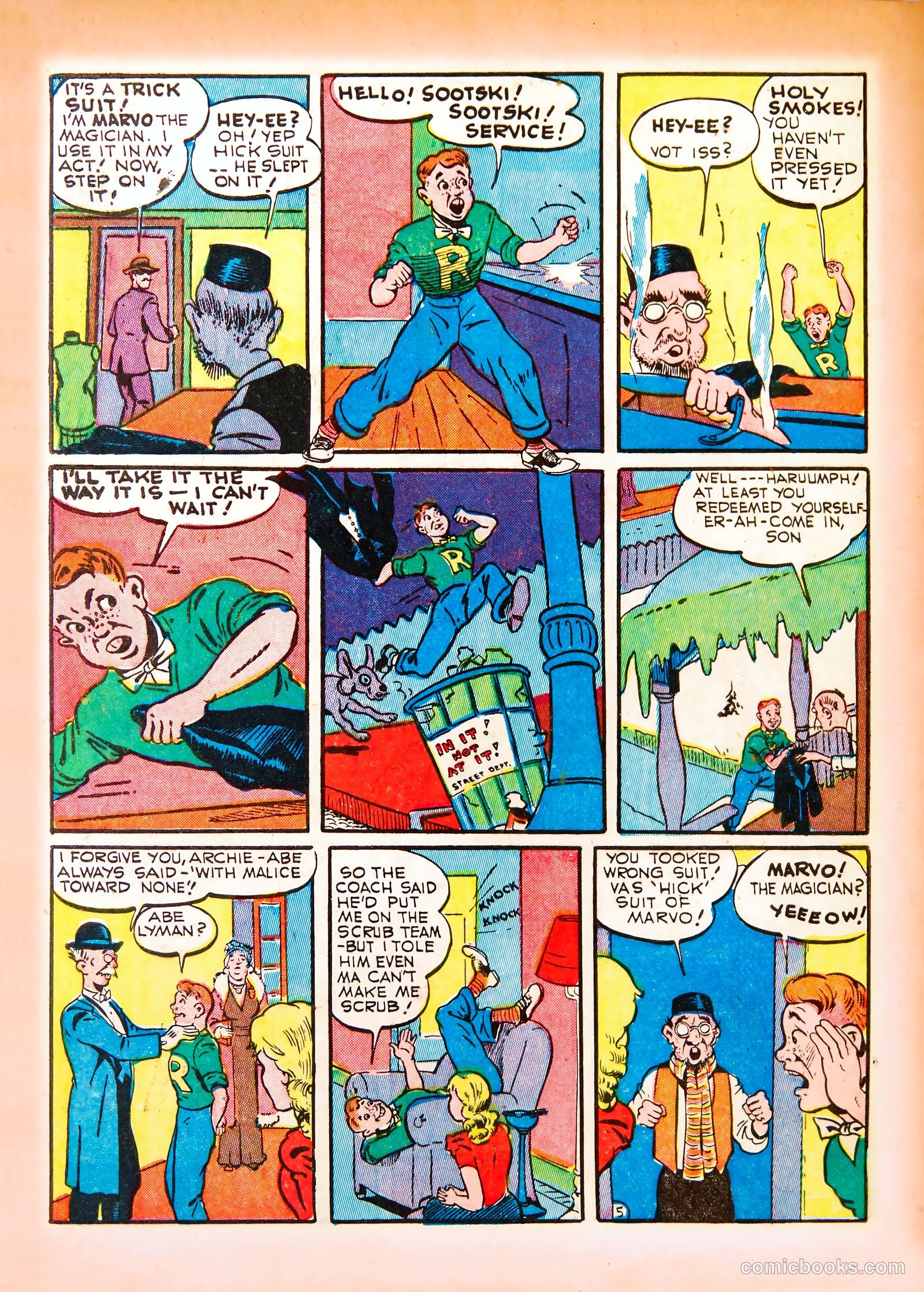 Pep Comics #23 (1942) — page 52