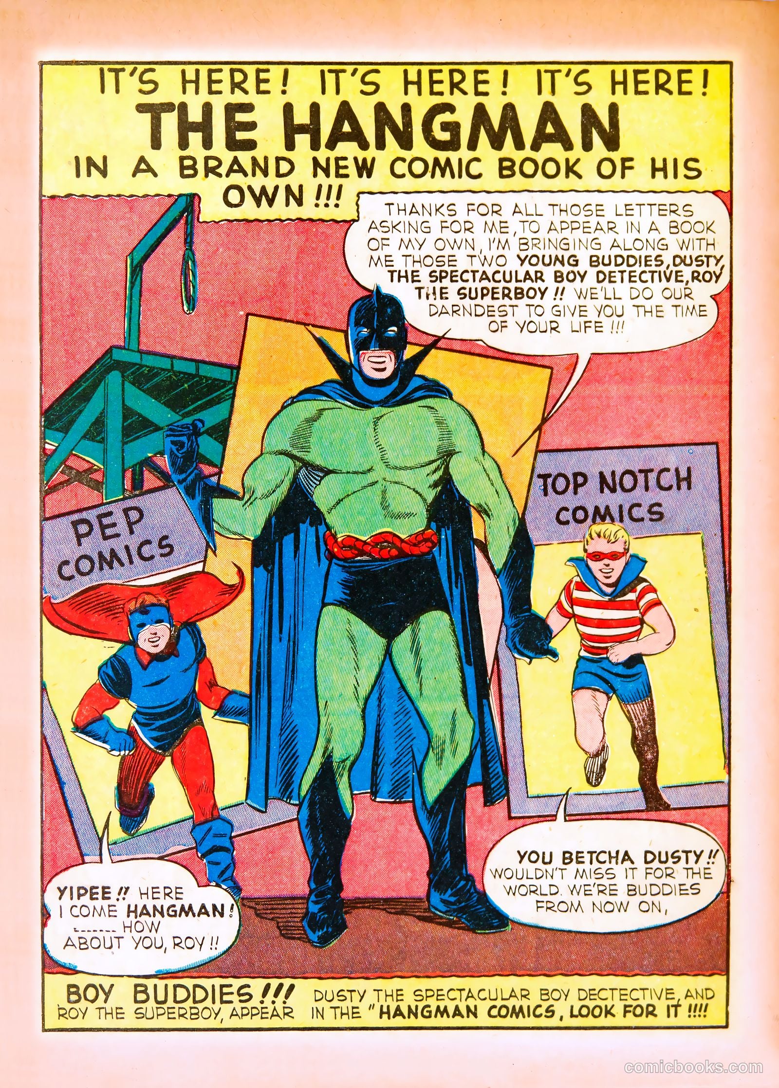 Pep Comics #23 (1942) — page 54