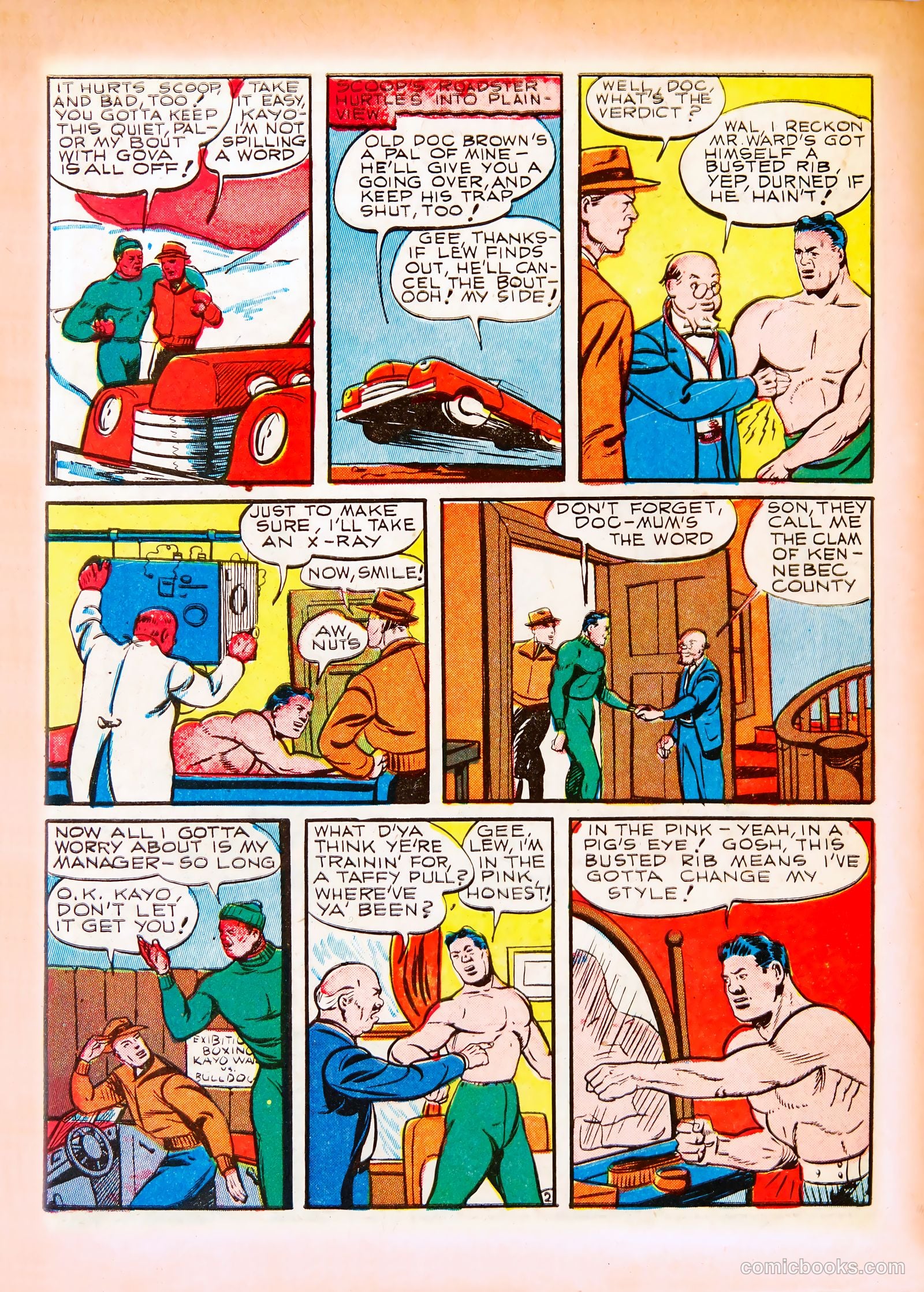 Pep Comics #23 (1942) — page 56