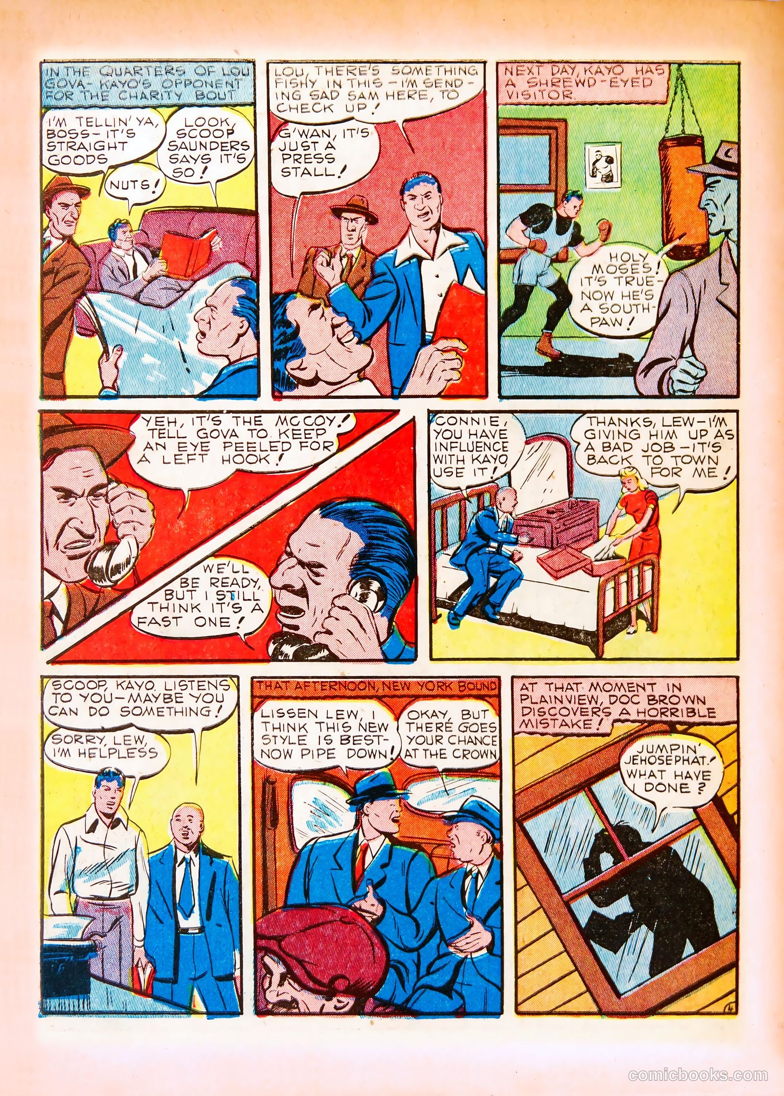 Pep Comics #23 (1942) — page 58