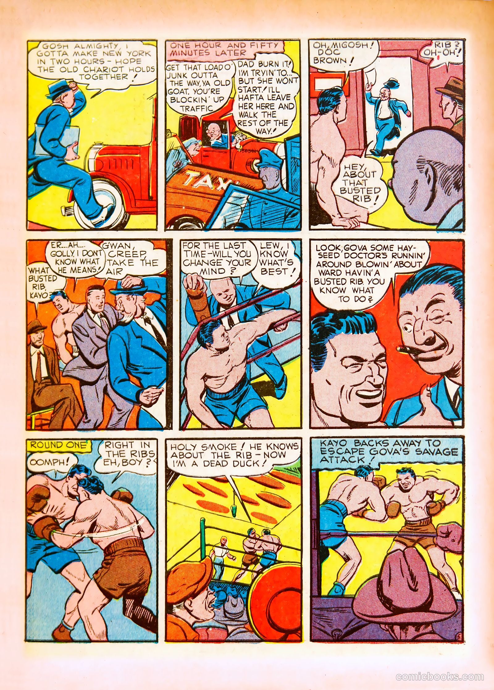 Pep Comics #23 (1942) — page 59