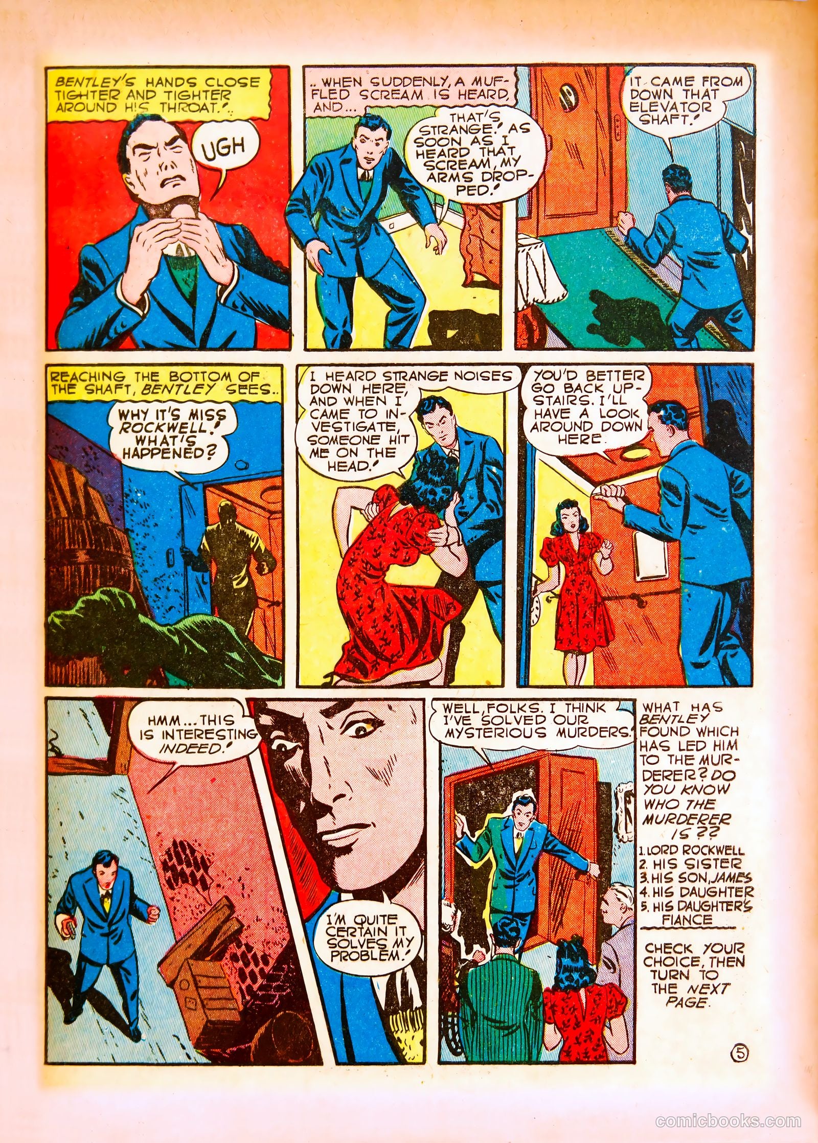 Pep Comics #23 (1942) — page 65