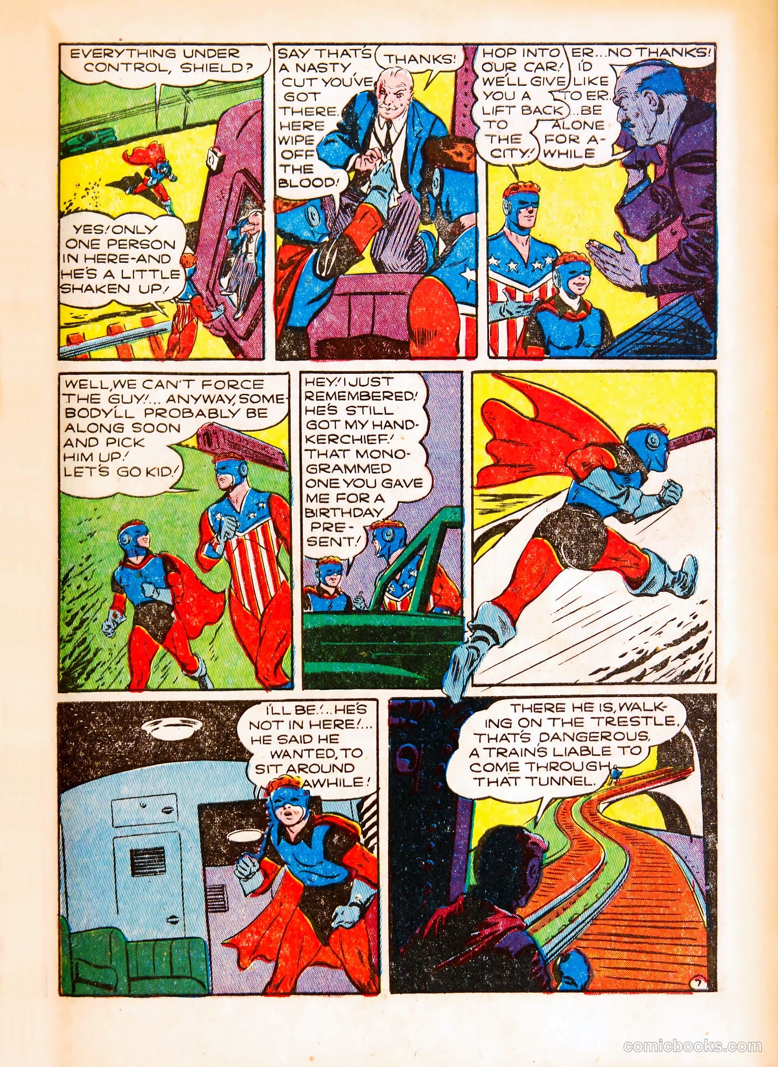 Pep Comics #24 (1942) — page 9