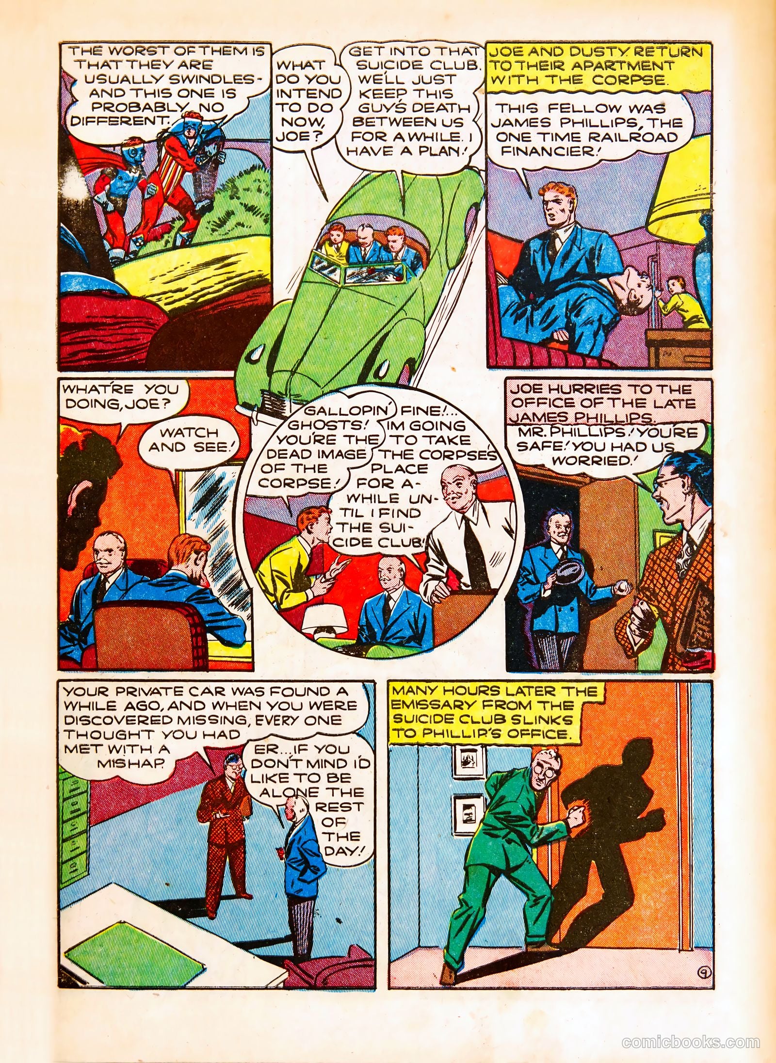 Pep Comics #24 (1942) — page 11