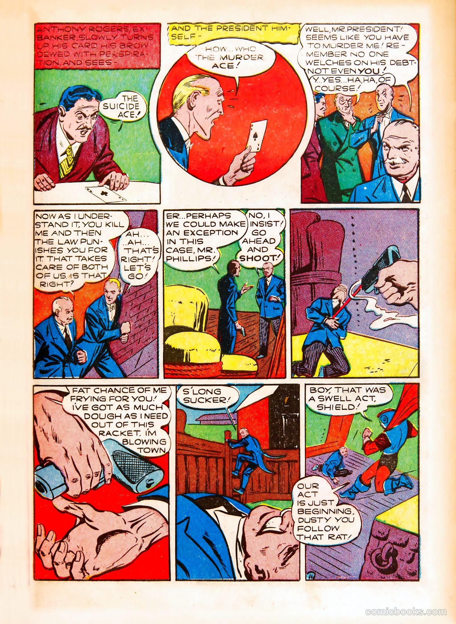 Pep Comics #24 (1942) — page 13