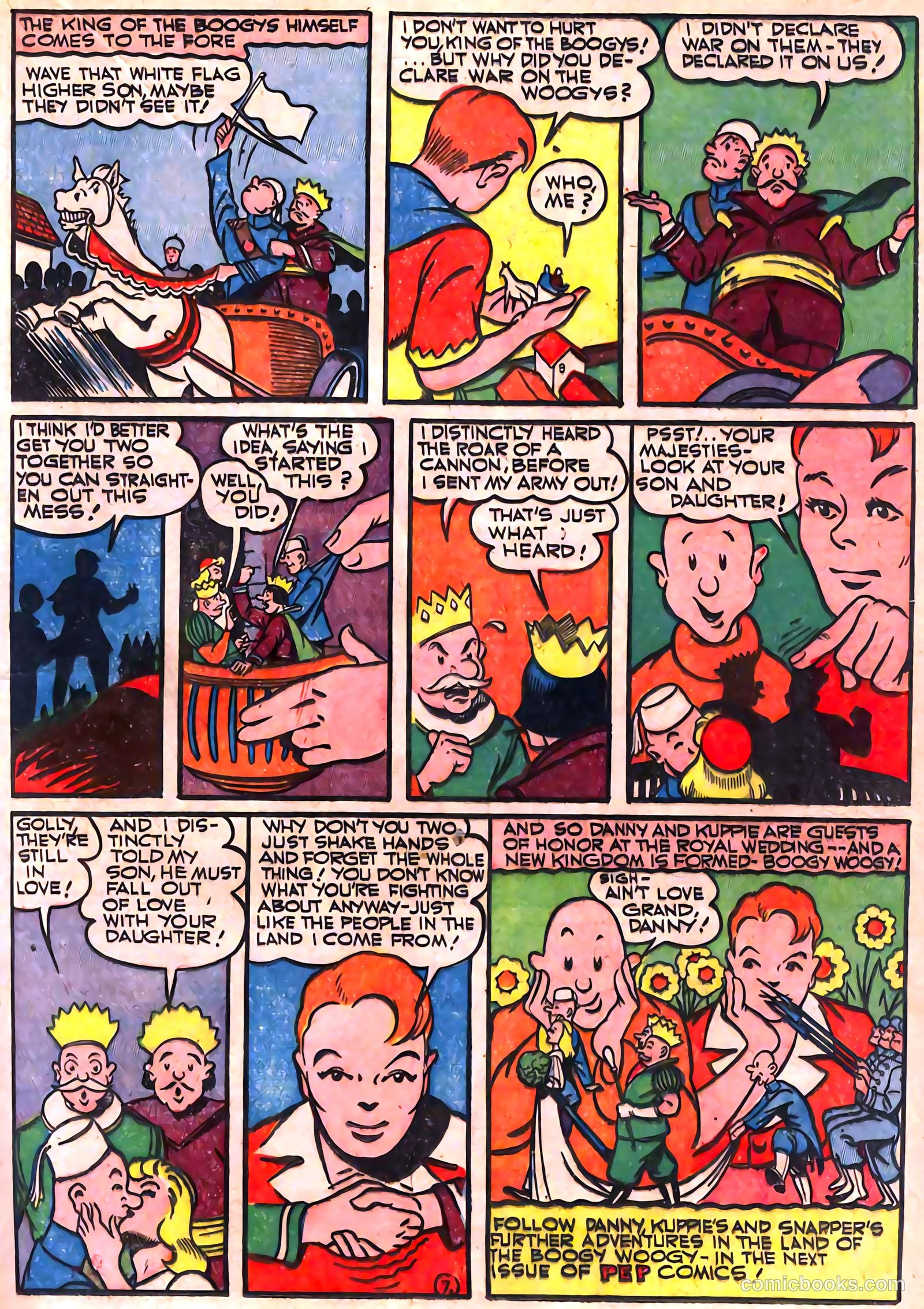 Pep Comics #24 (1942) — page 33