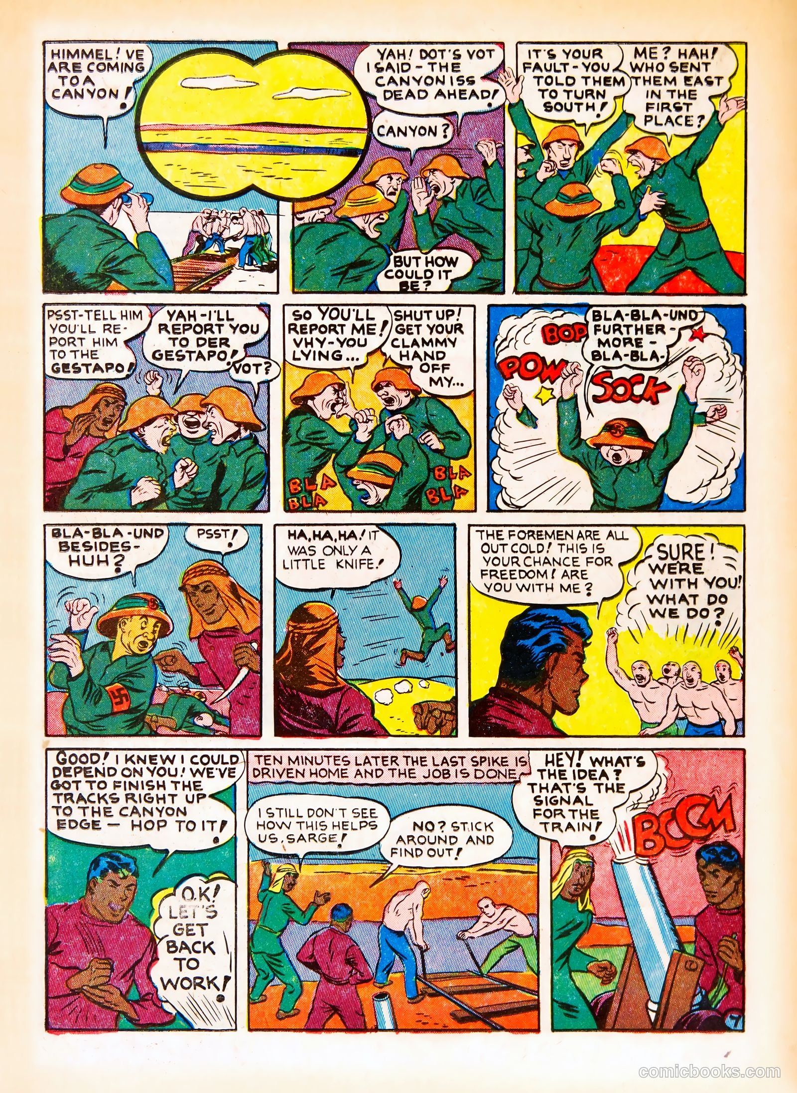 Pep Comics #24 (1942) — page 40
