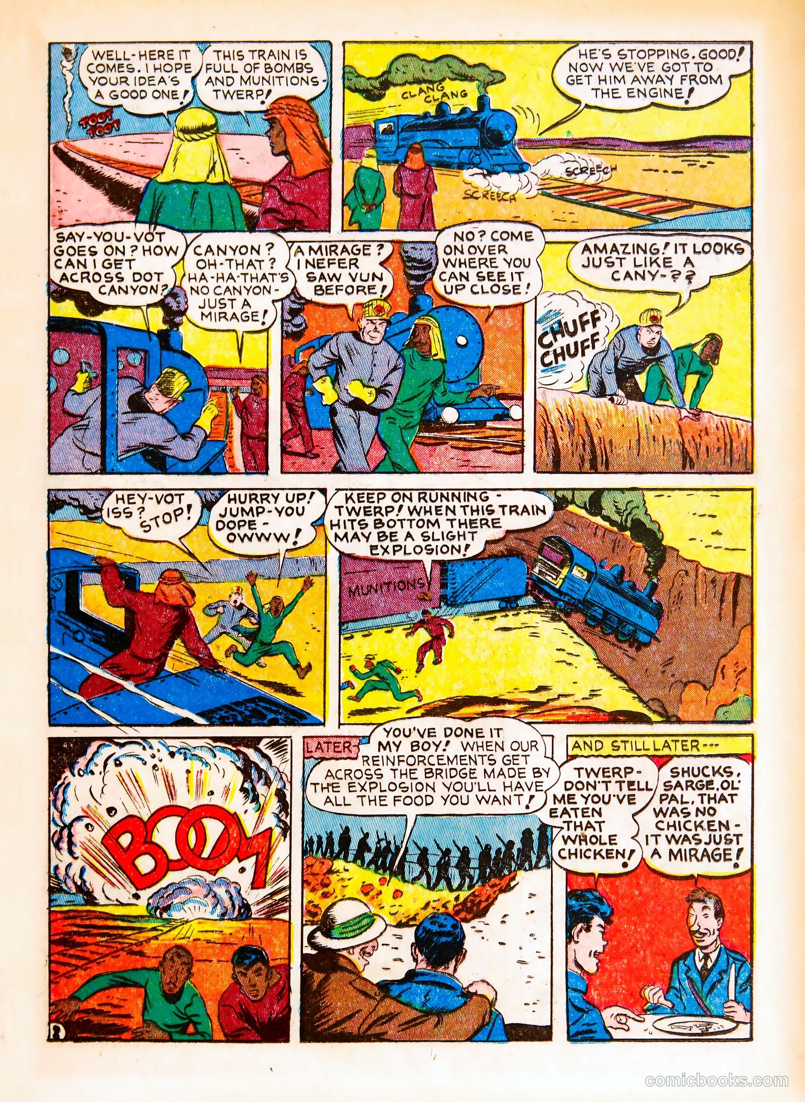 Pep Comics #24 (1942) — page 41