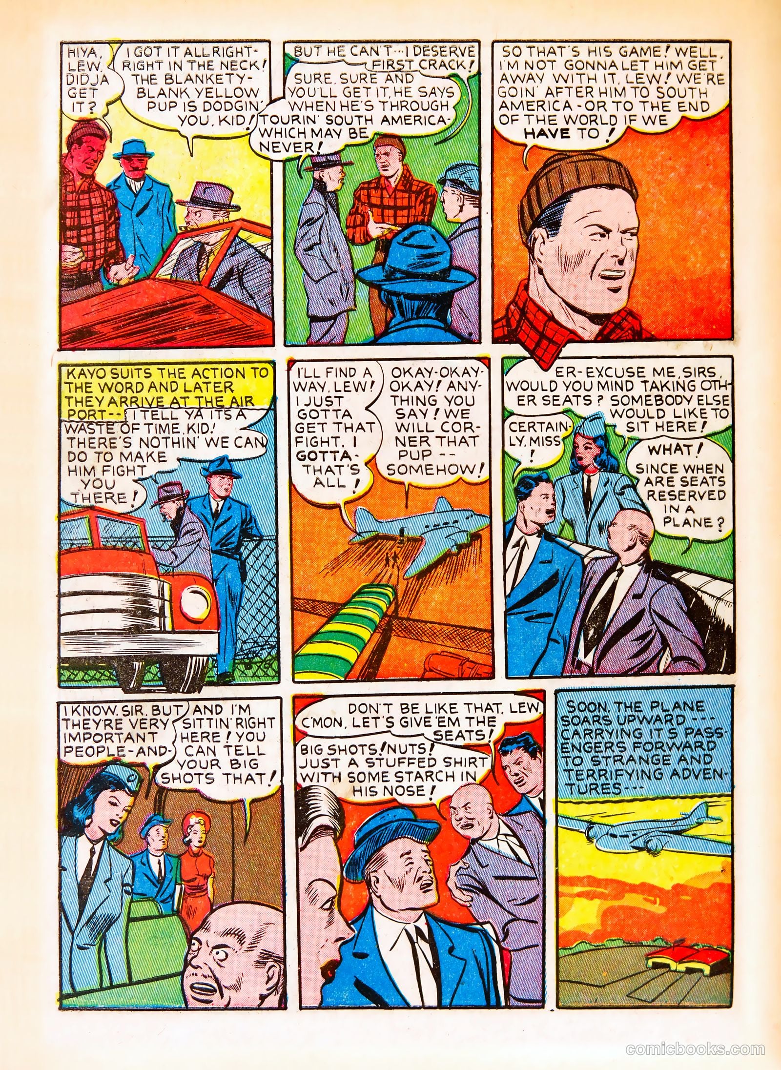 Pep Comics #24 (1942) — page 56