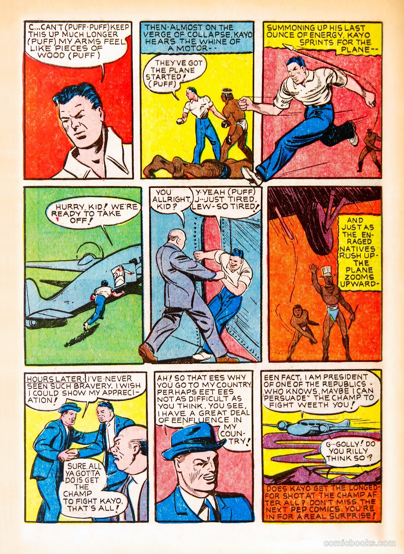 Pep Comics #24 (1942) — page 60