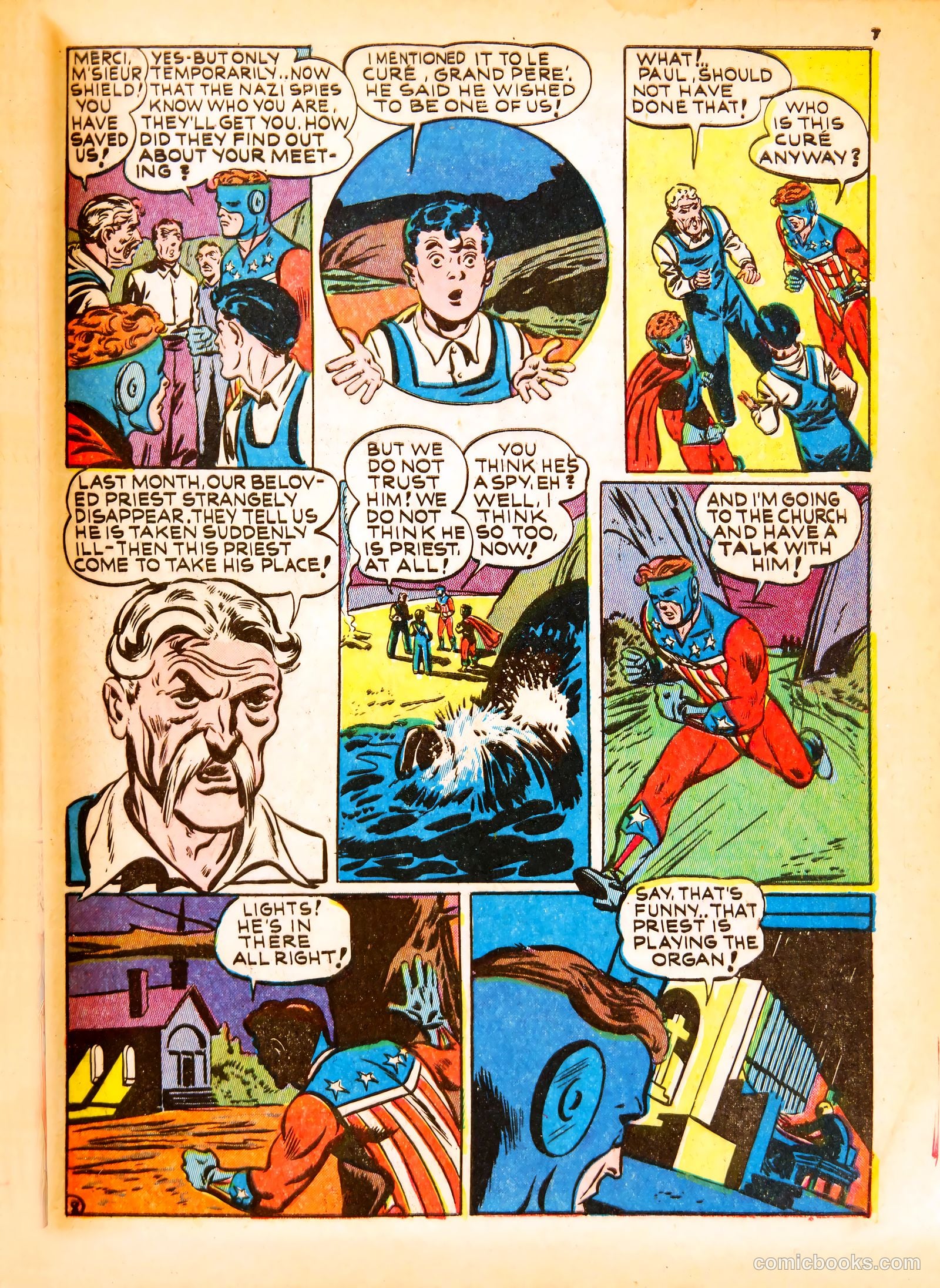 Pep Comics #27 (1942) — page 9