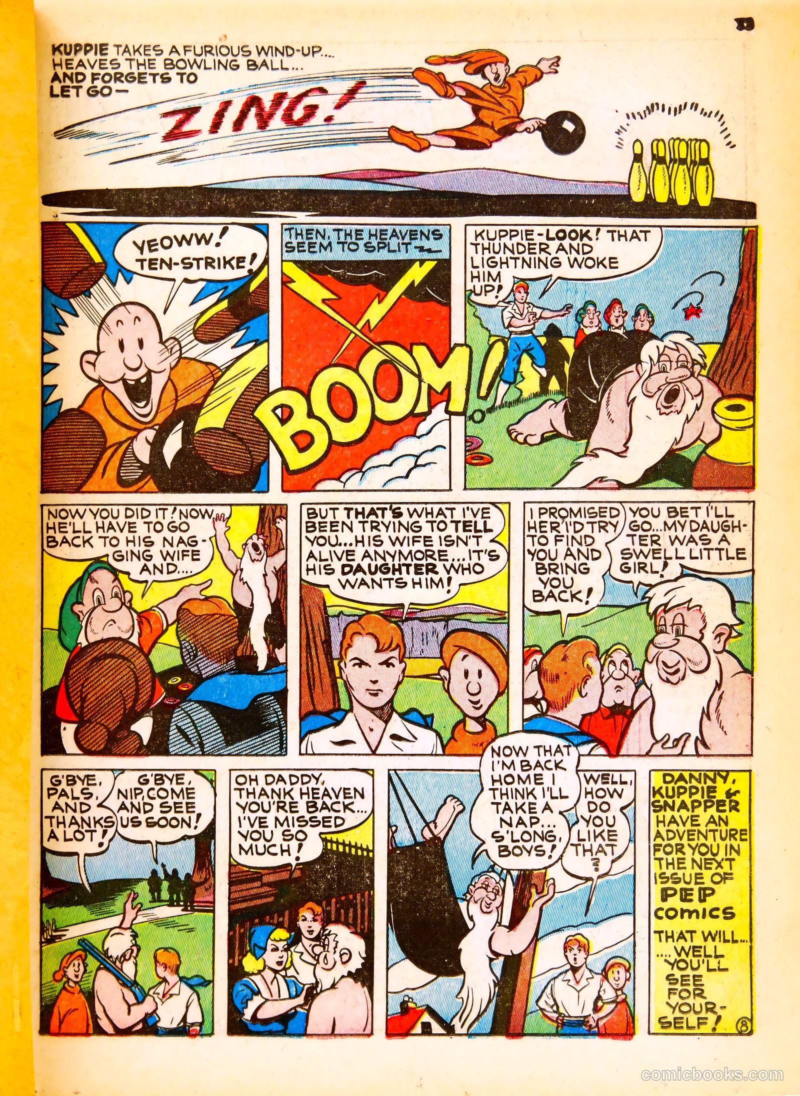 Pep Comics #27 (1942) — page 35