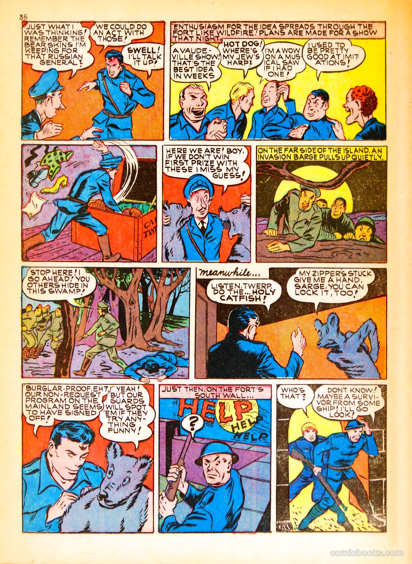 Pep Comics #27 (1942) — page 38