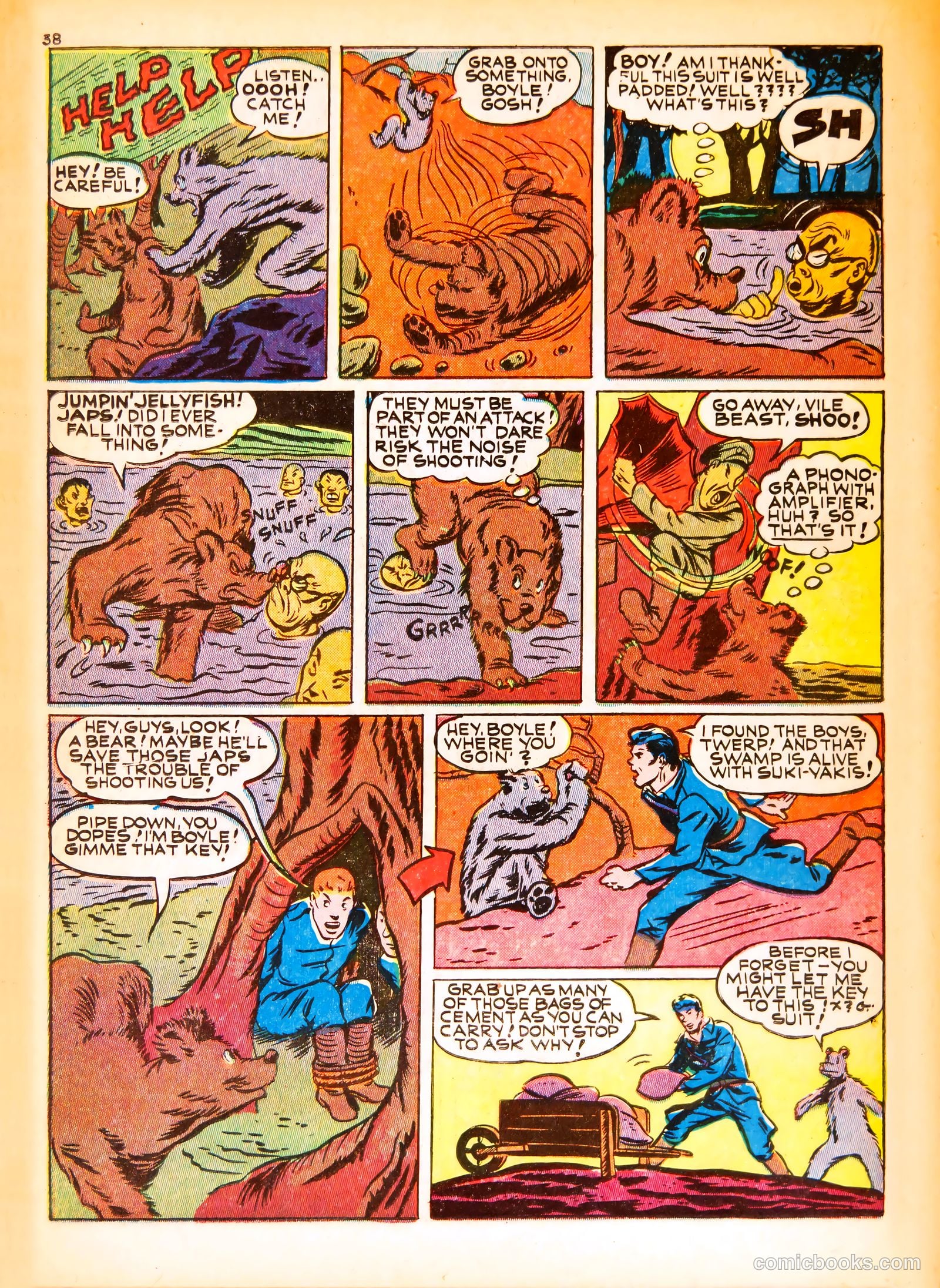 Pep Comics #27 (1942) — page 40