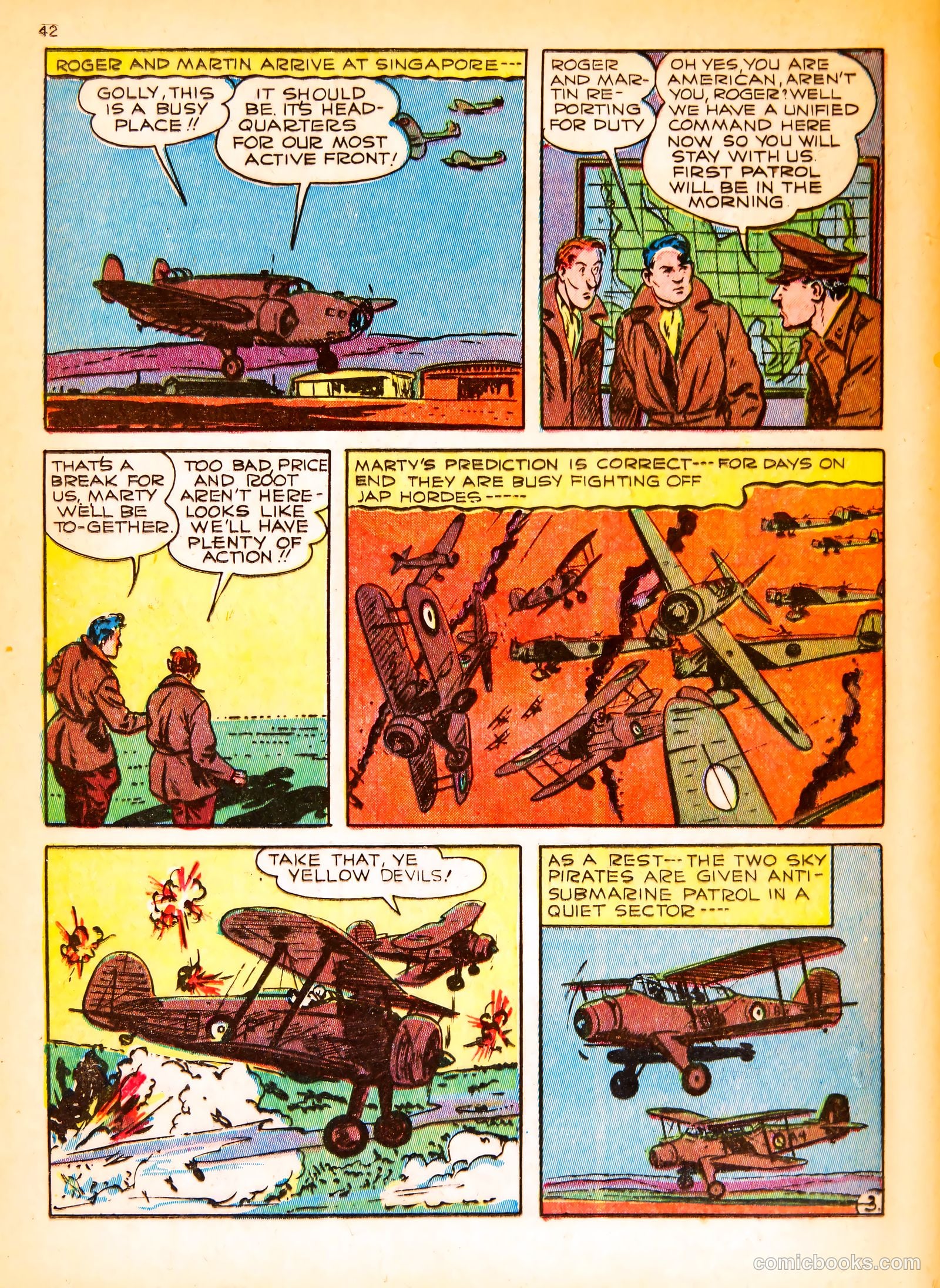Pep Comics #27 (1942) — page 44