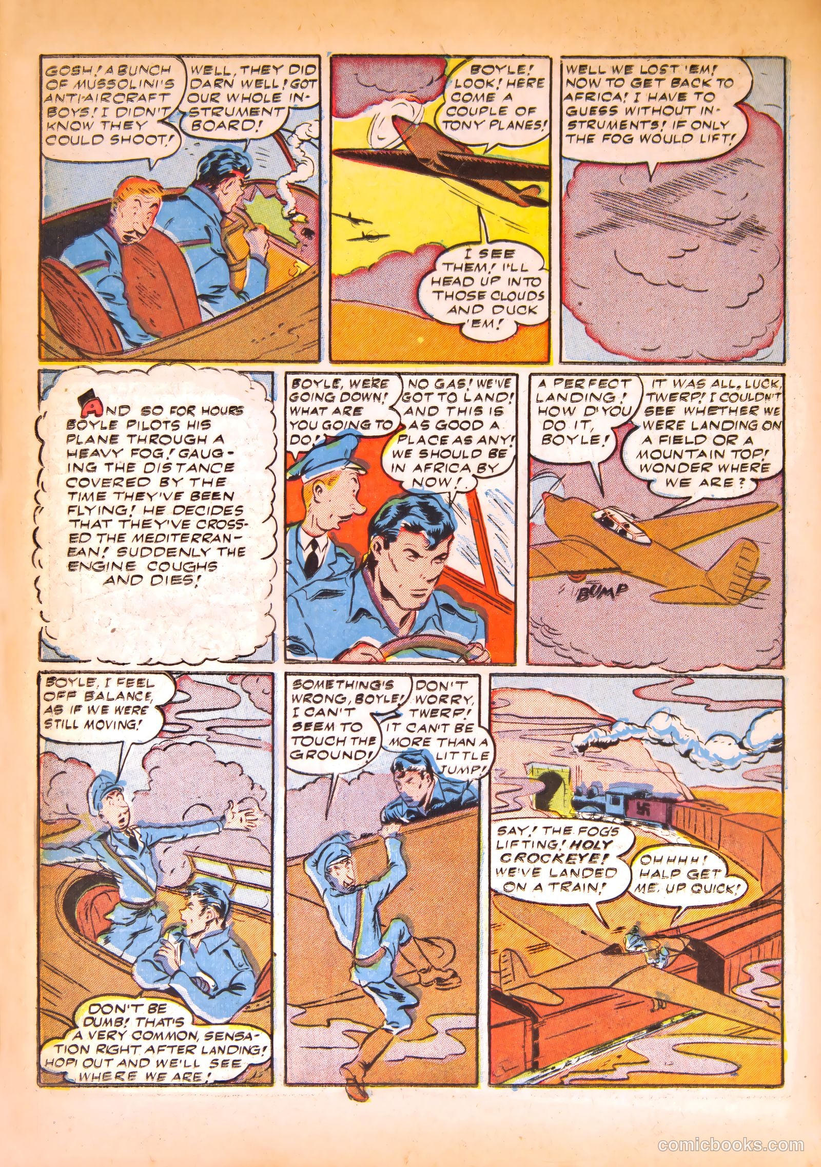 Pep Comics #39 (1943) — page 42