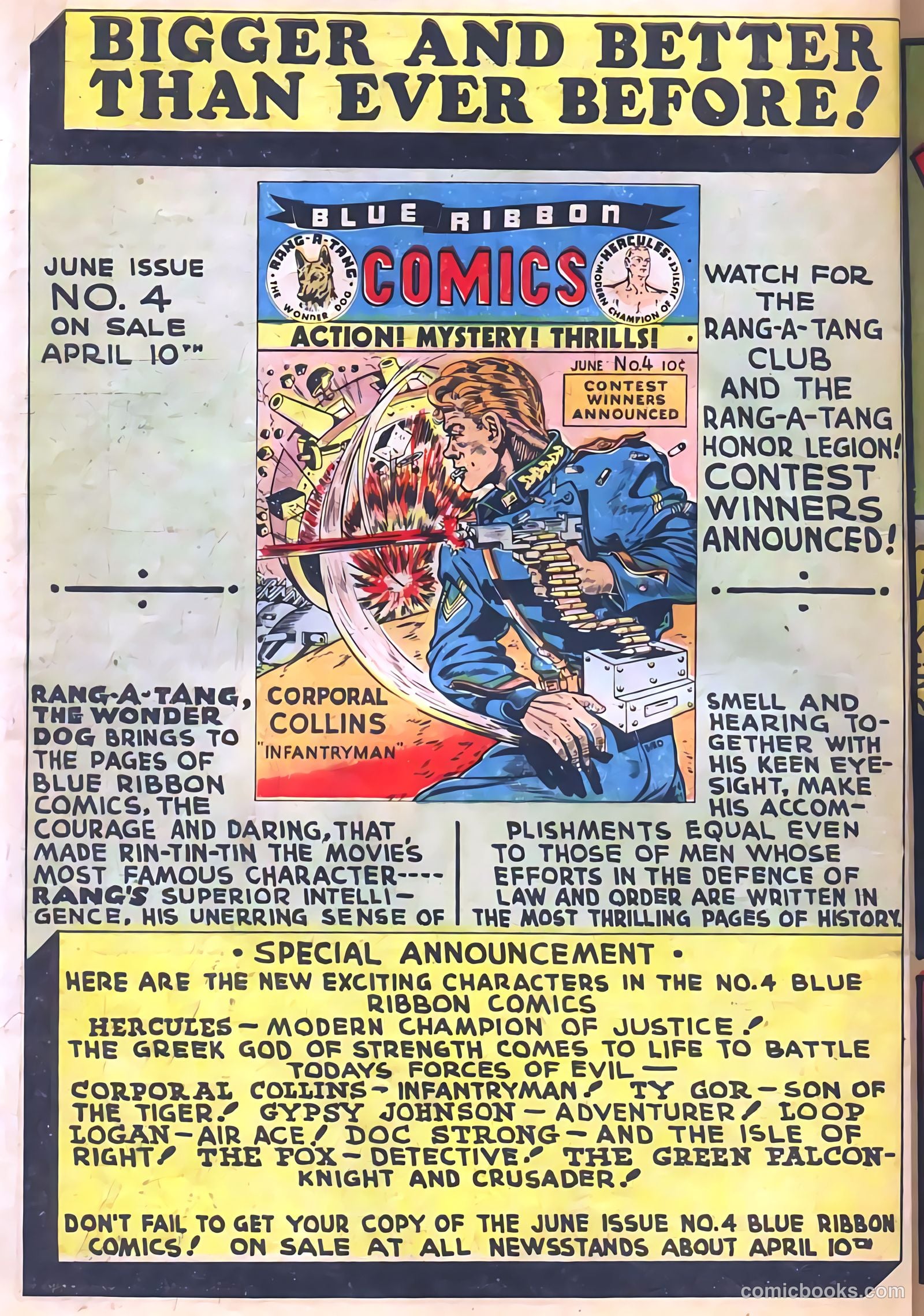 Pep Comics #4 (1941) — page 60 of 68