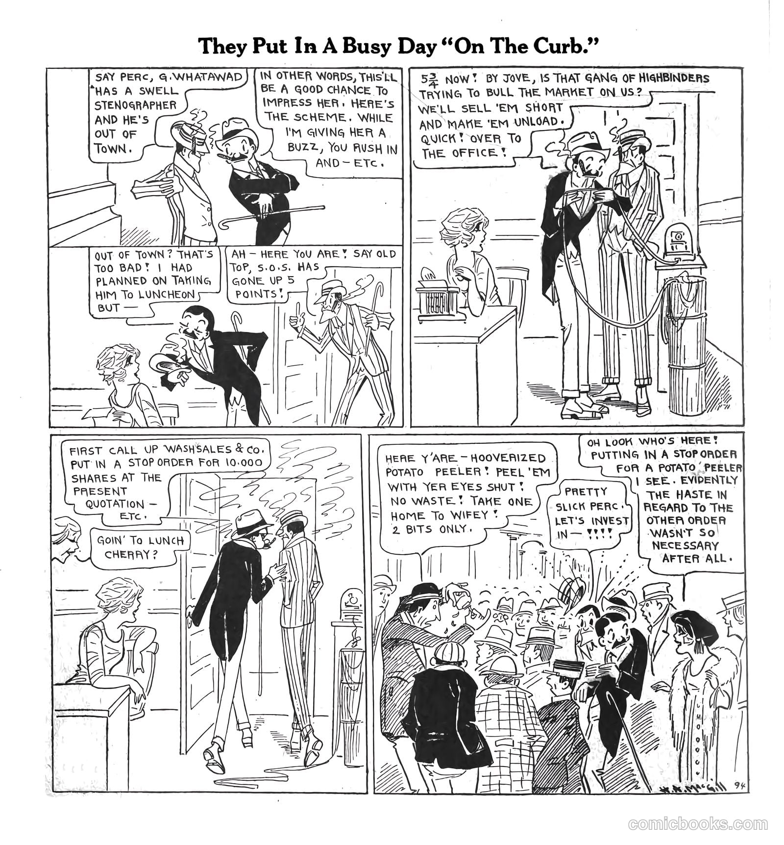 Percy and Ferdie #1 (1921) — page 19 of 52