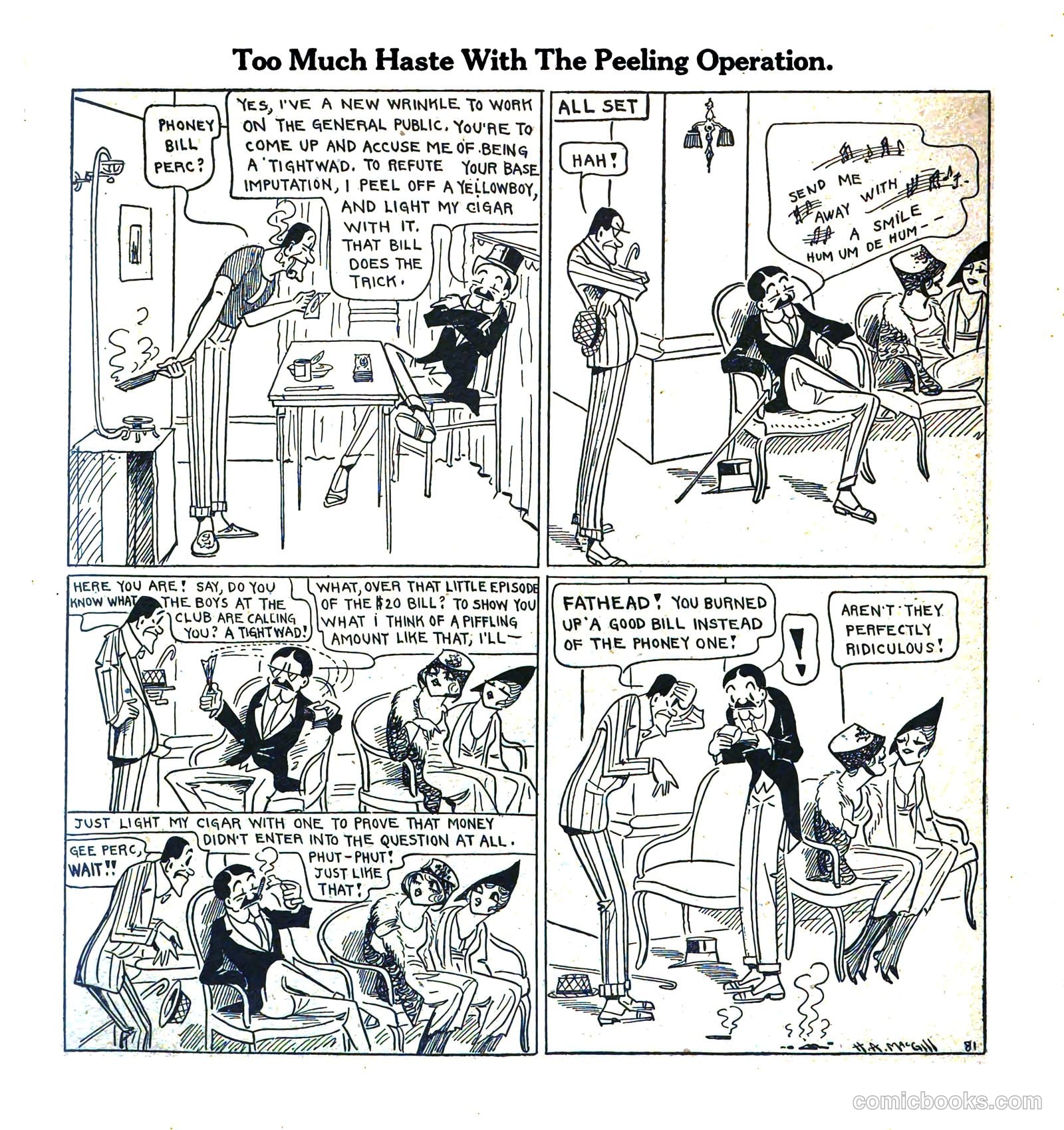Percy and Ferdie #1 (1921) — page 38 of 52