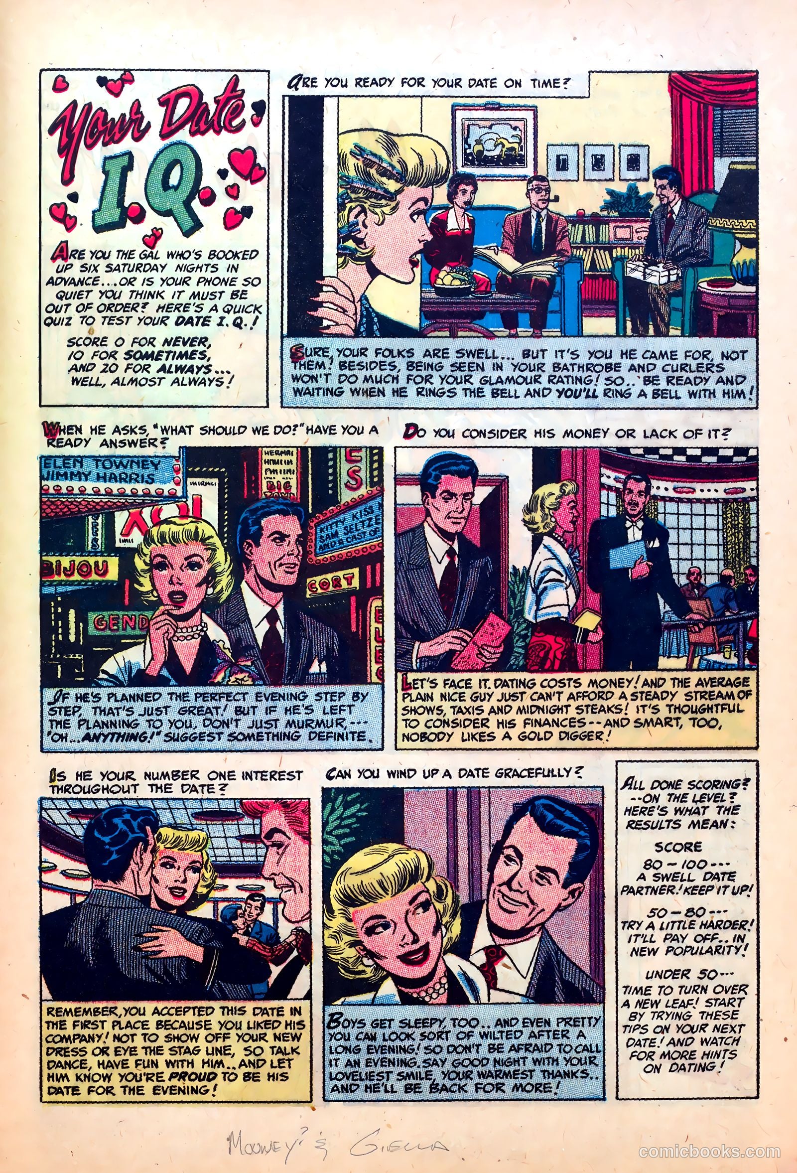 Perfect Love #10 (1953) — page 27 of 37