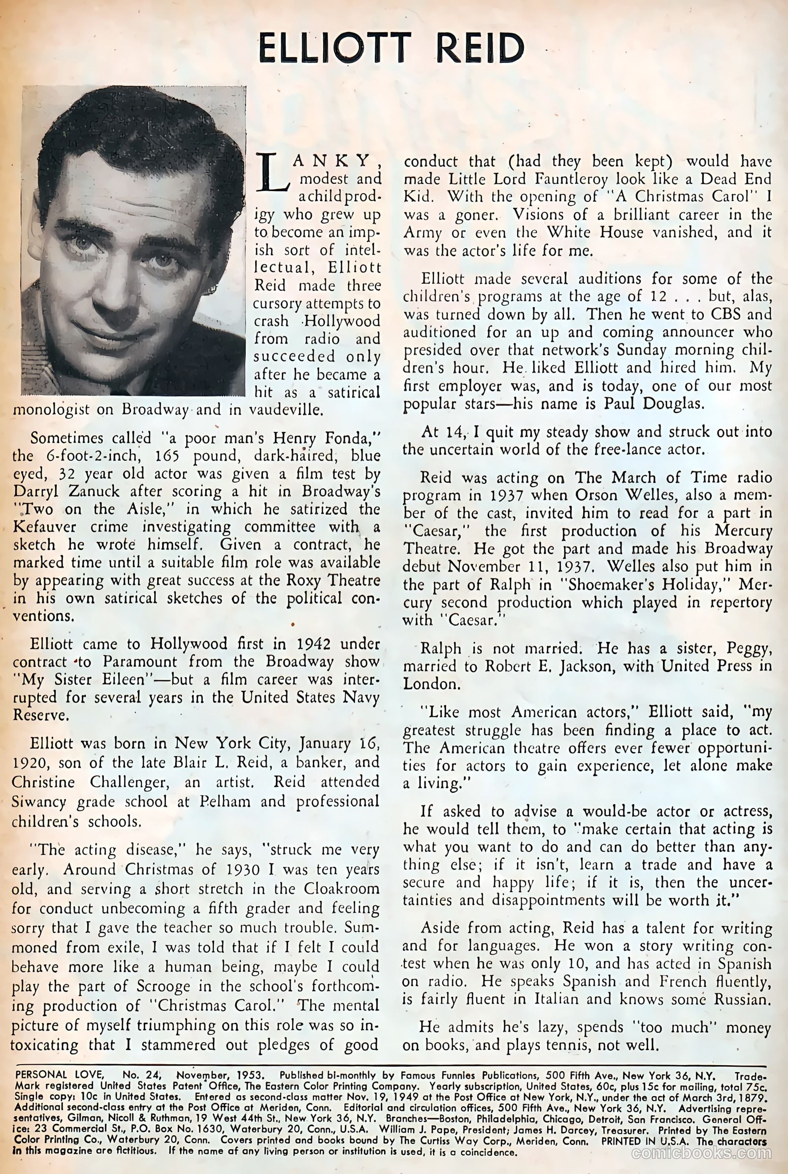 Personal Love #24 (1953) — page 2 of 37